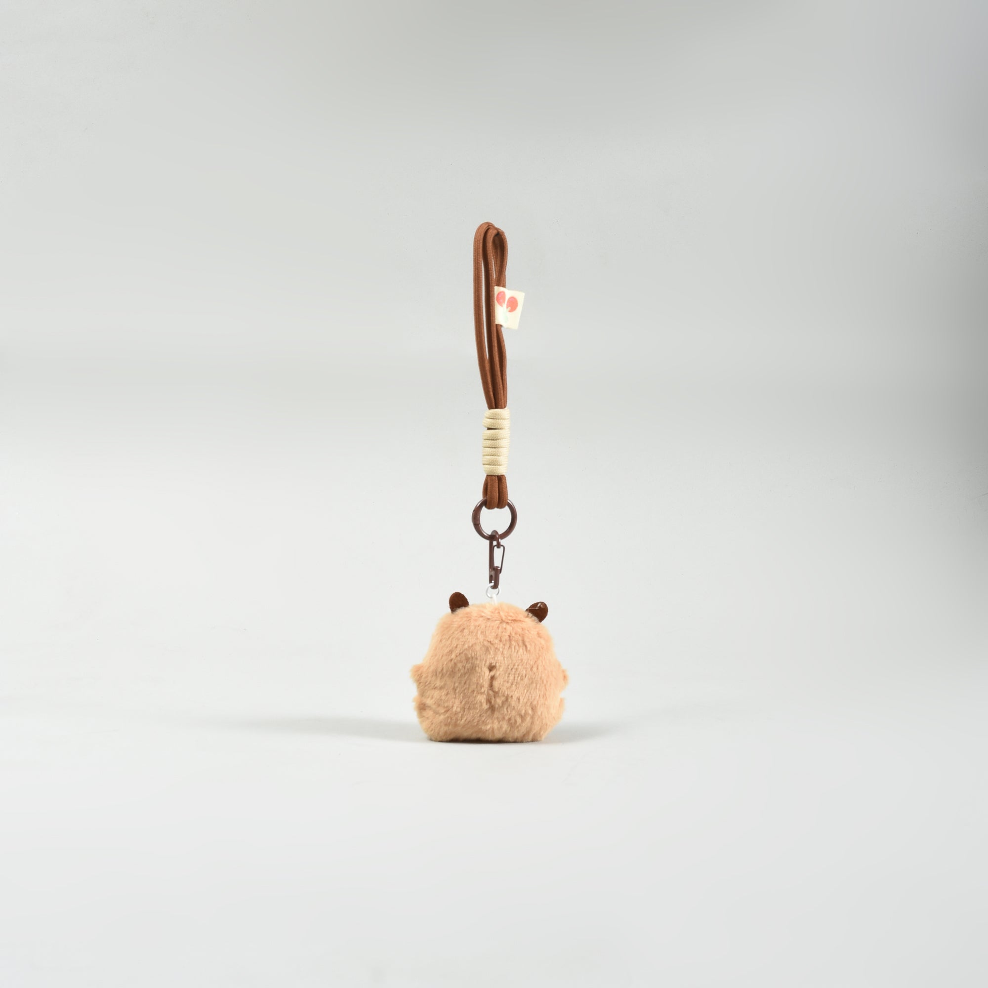 Capybara Wristlet Plush Keychain