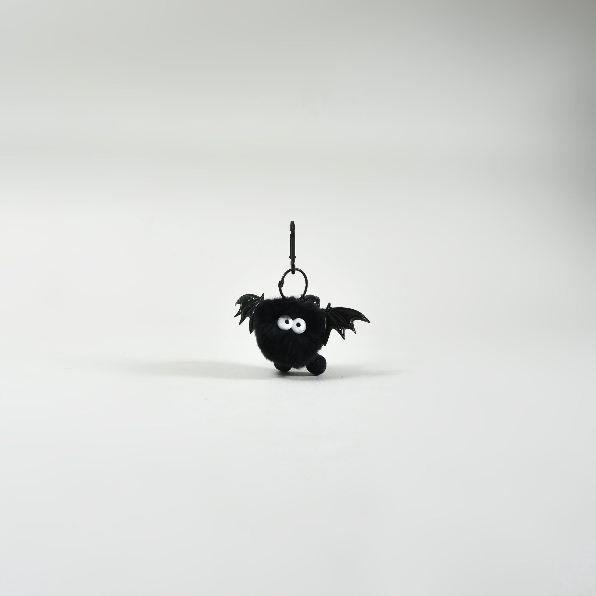 Adorable Black Bat Plush Keychain