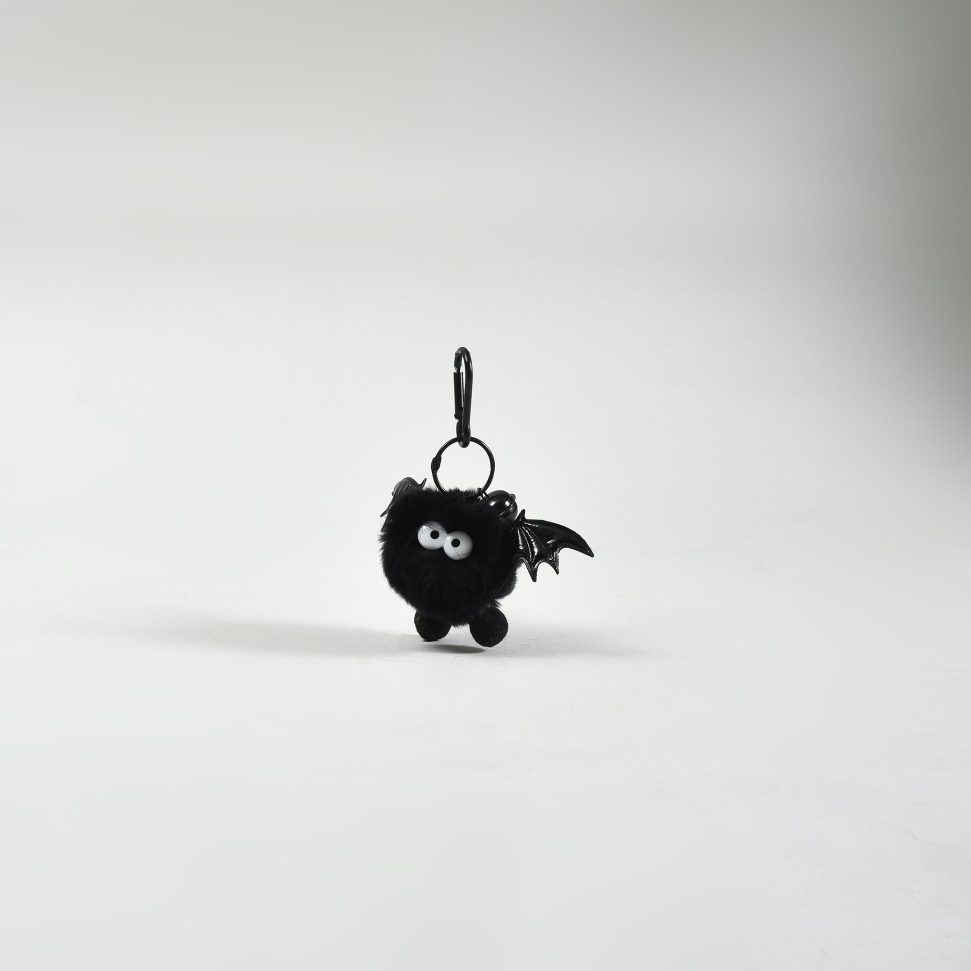 Adorable Black Bat Plush Keychain