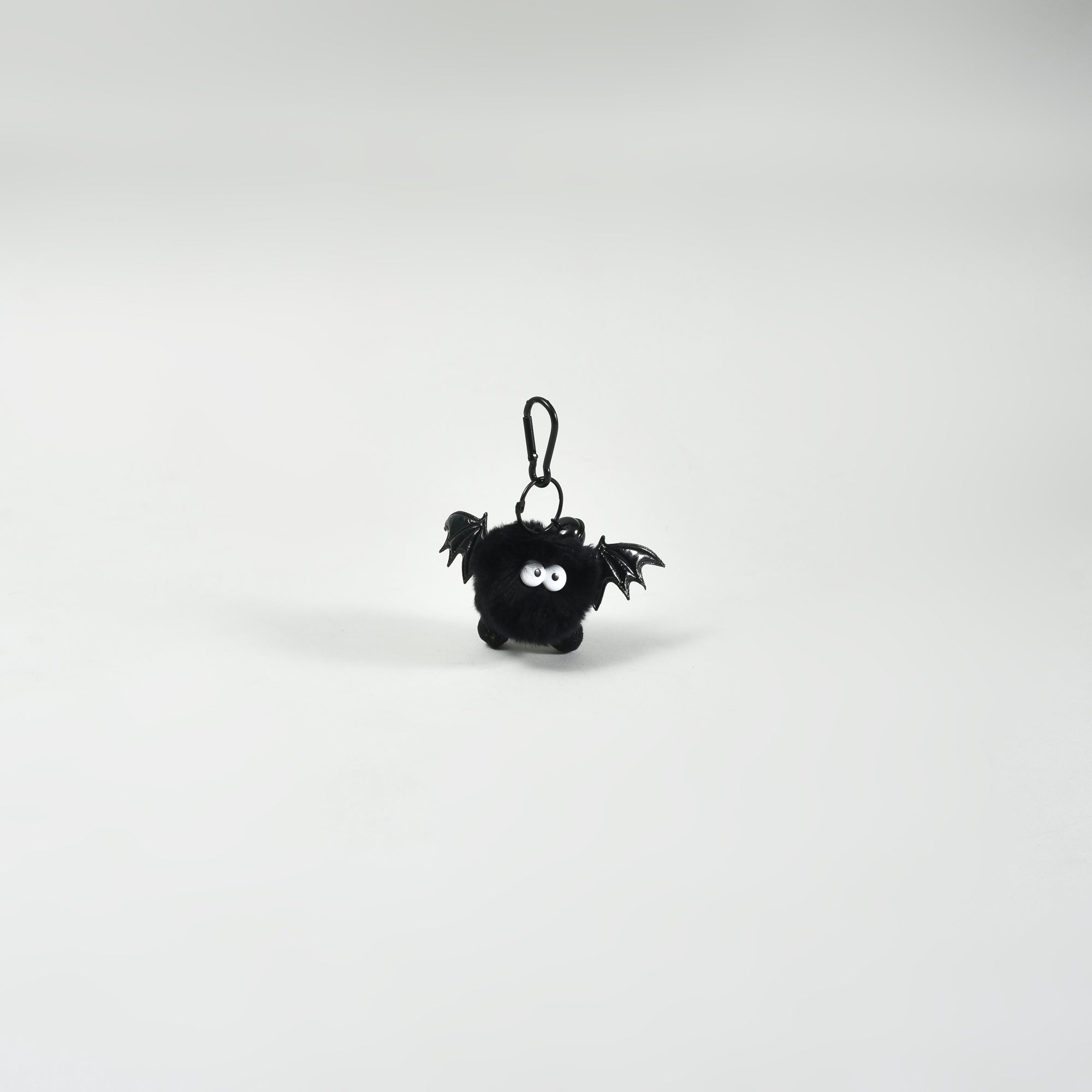 Adorable Black Bat Plush Keychain