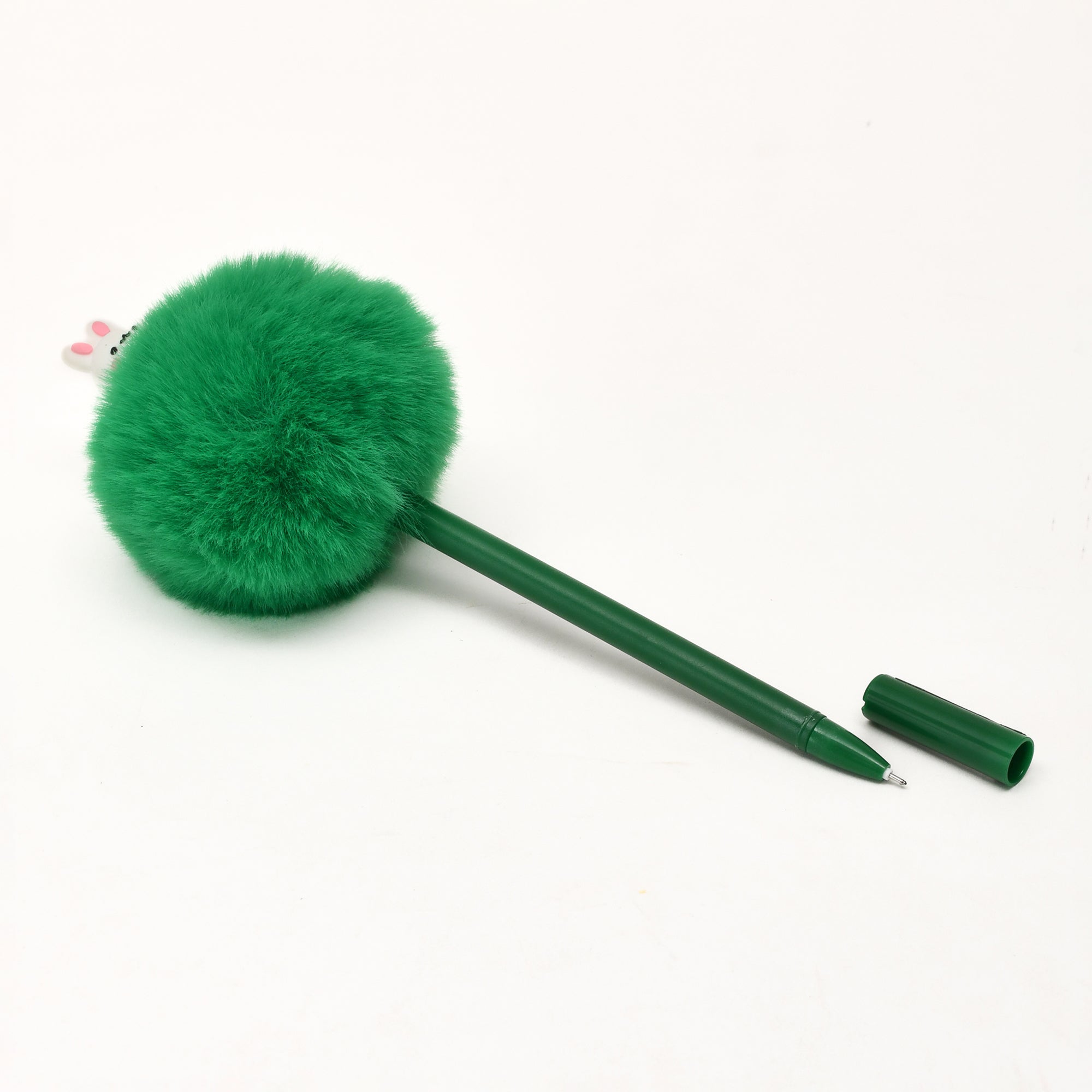 Cute Bunny Pompom Gel Pen