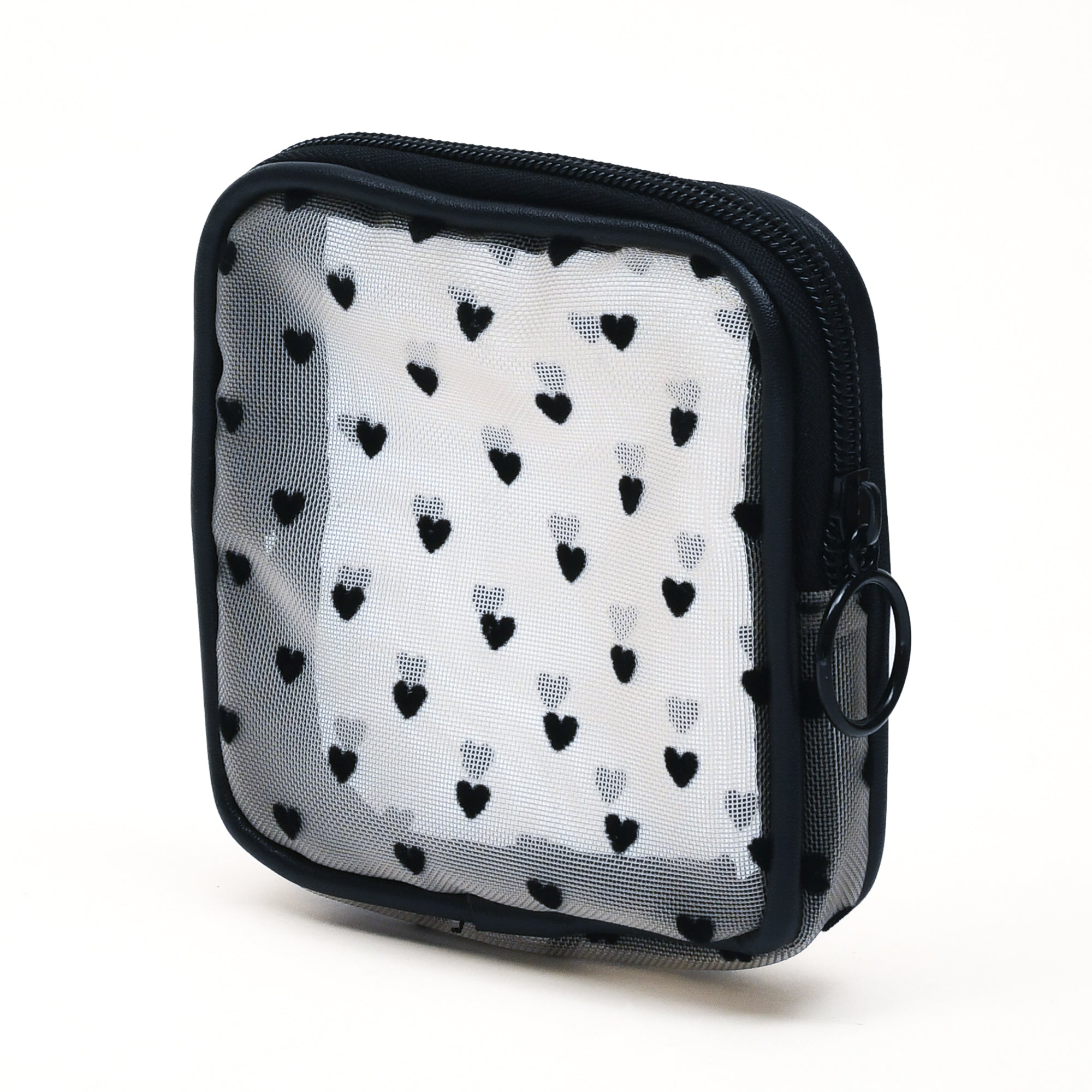 Mumuso Small Cute Pouch- Heart Designed