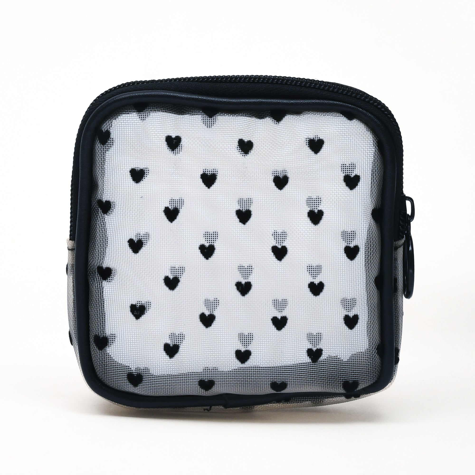 Mumuso Small Cute Pouch- Heart Designed