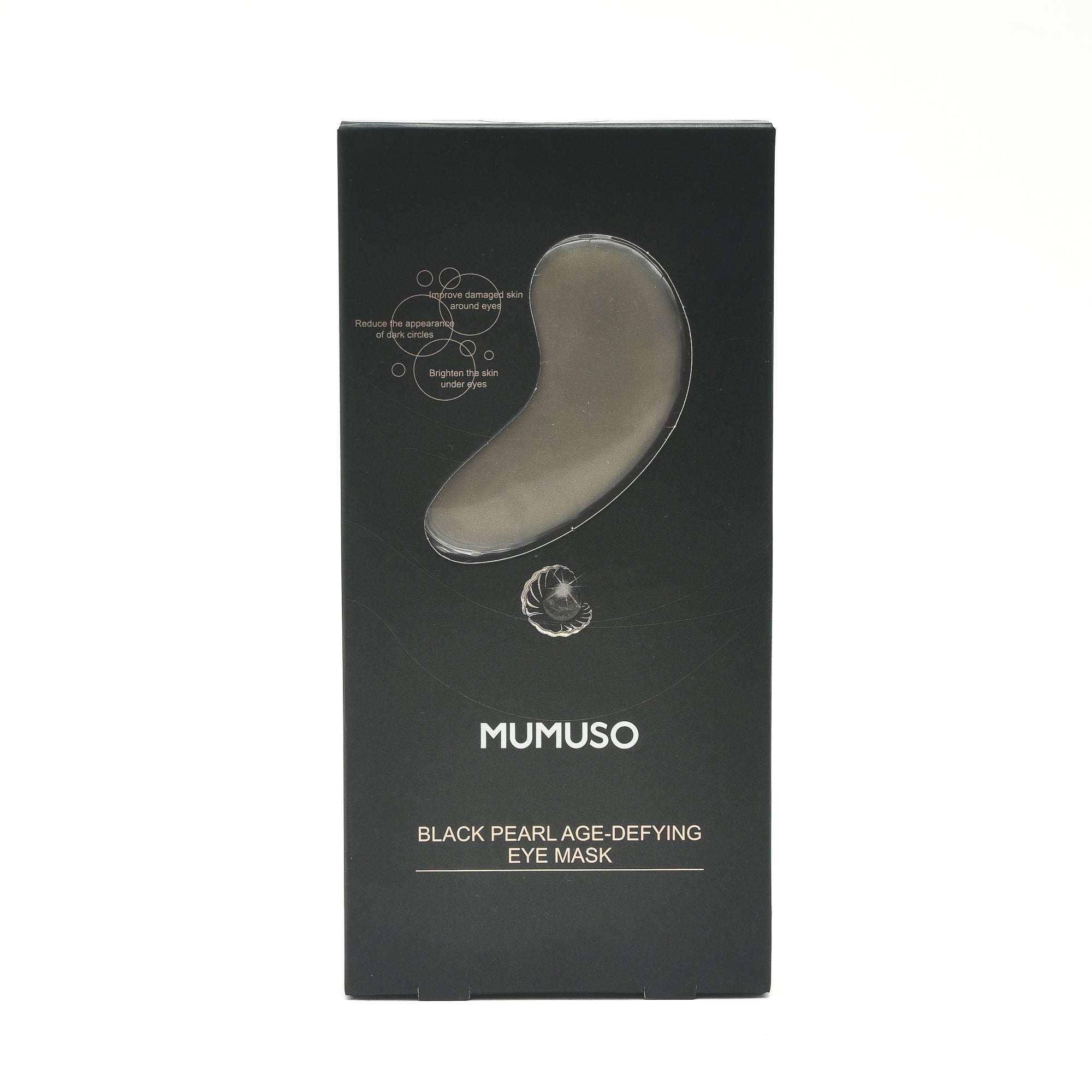 Black Pearl Gel Treatment Eye Mask - Set of 6