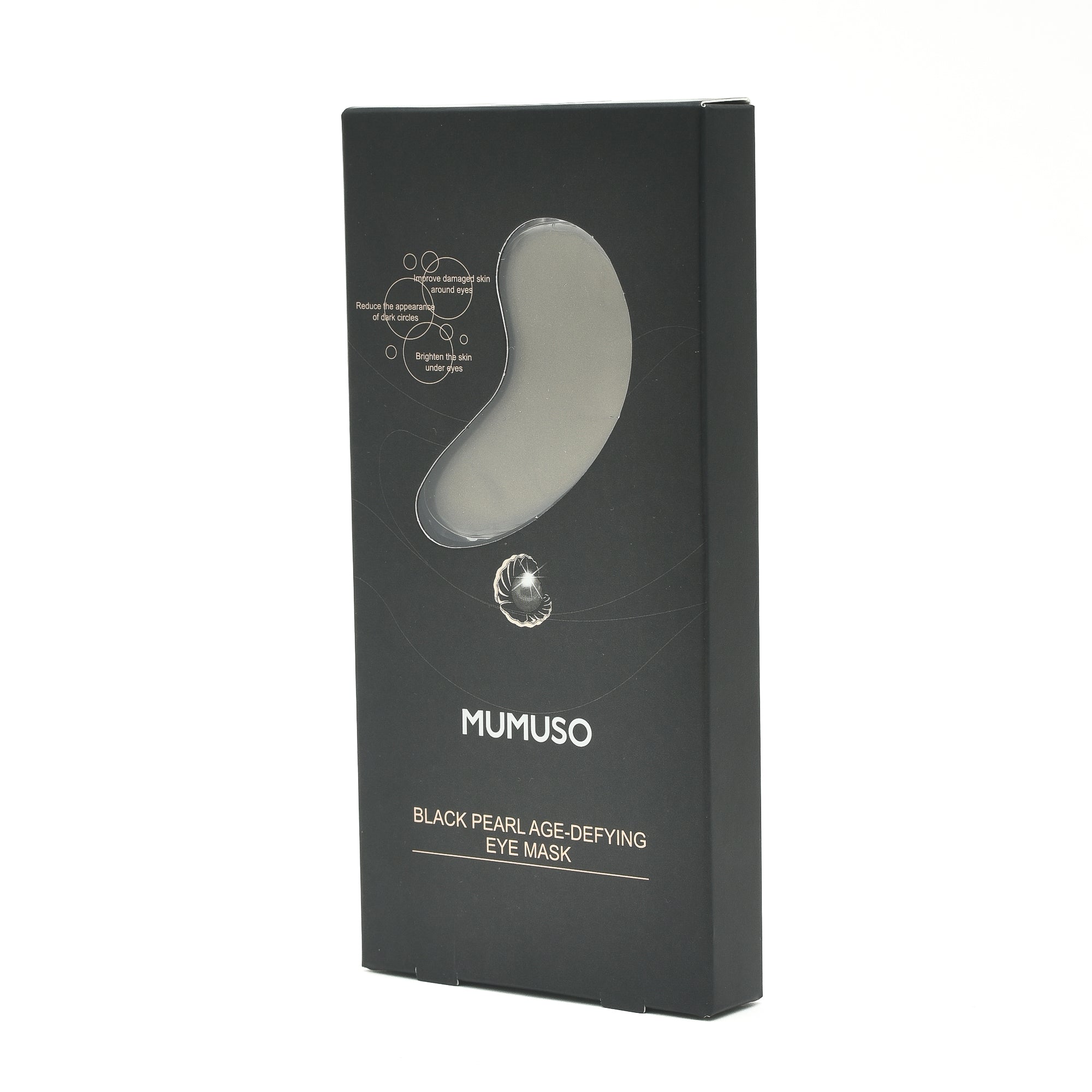 Black Pearl Gel Treatment Eye Mask - Set of 6