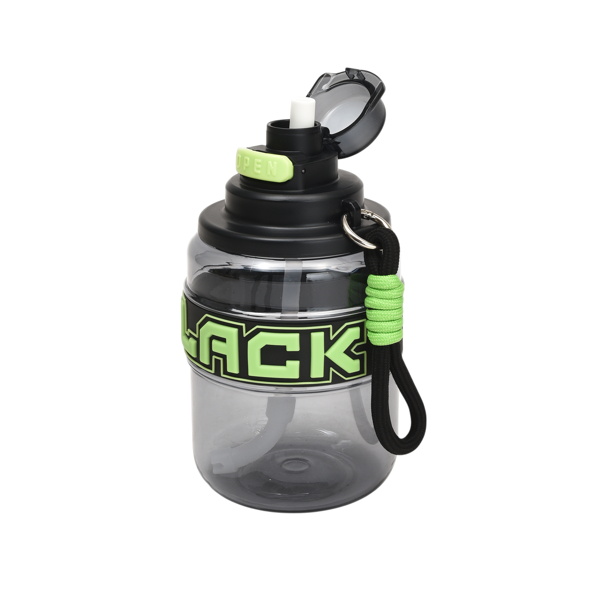 Portable Water Bottle with Straw