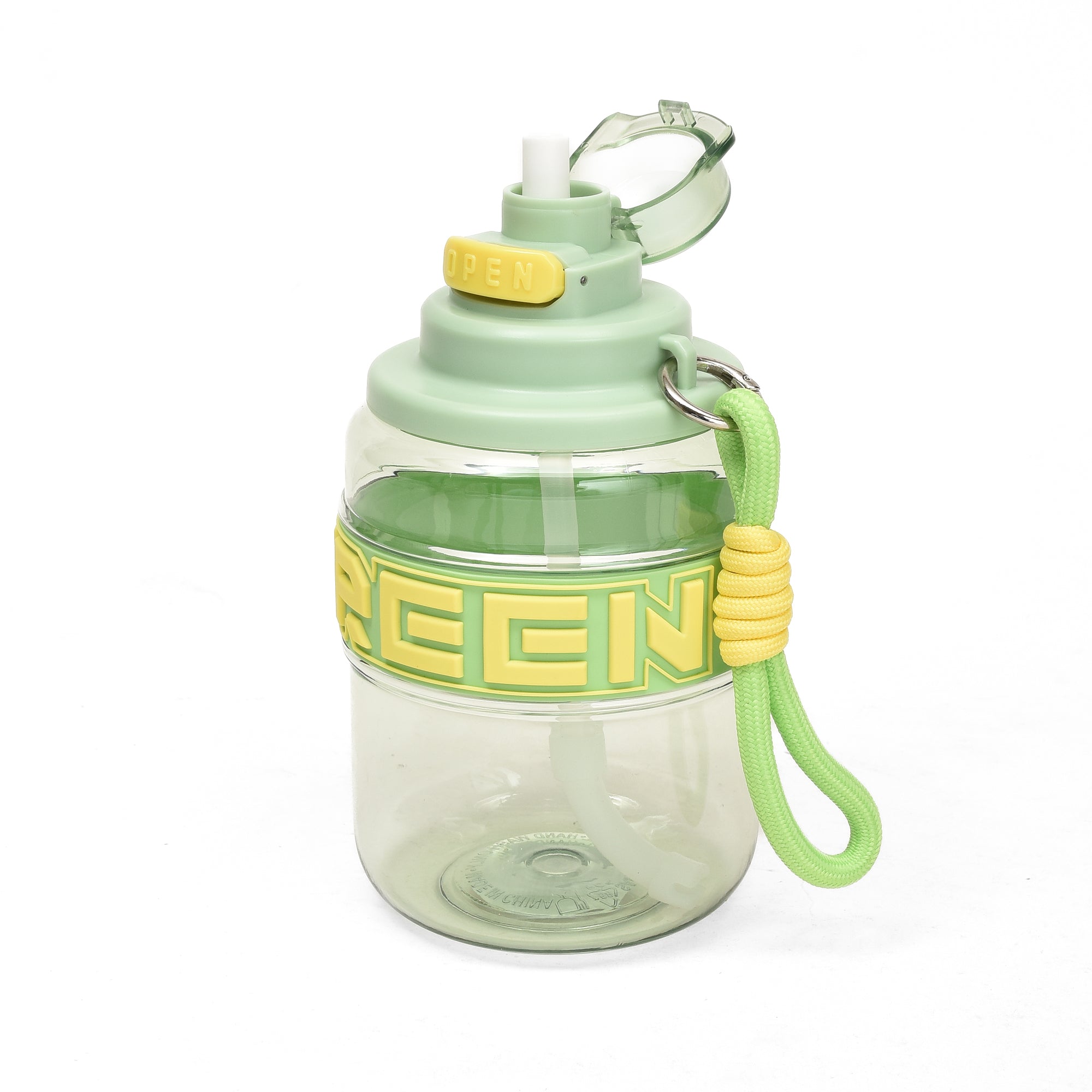 Portable Water Bottle with Straw
