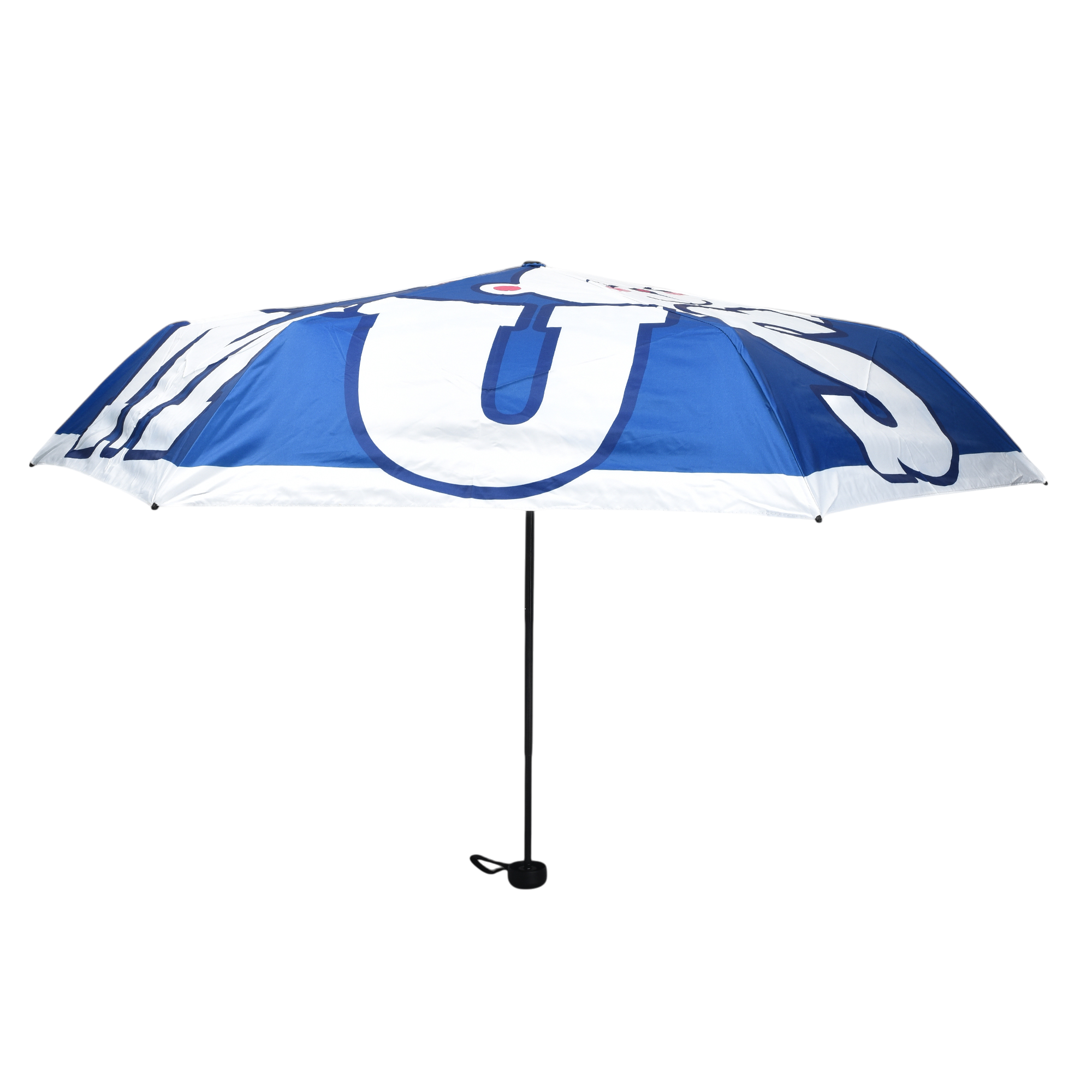 MUMUSO Foldable Cartoon Umbrella – Bold Blue Edition