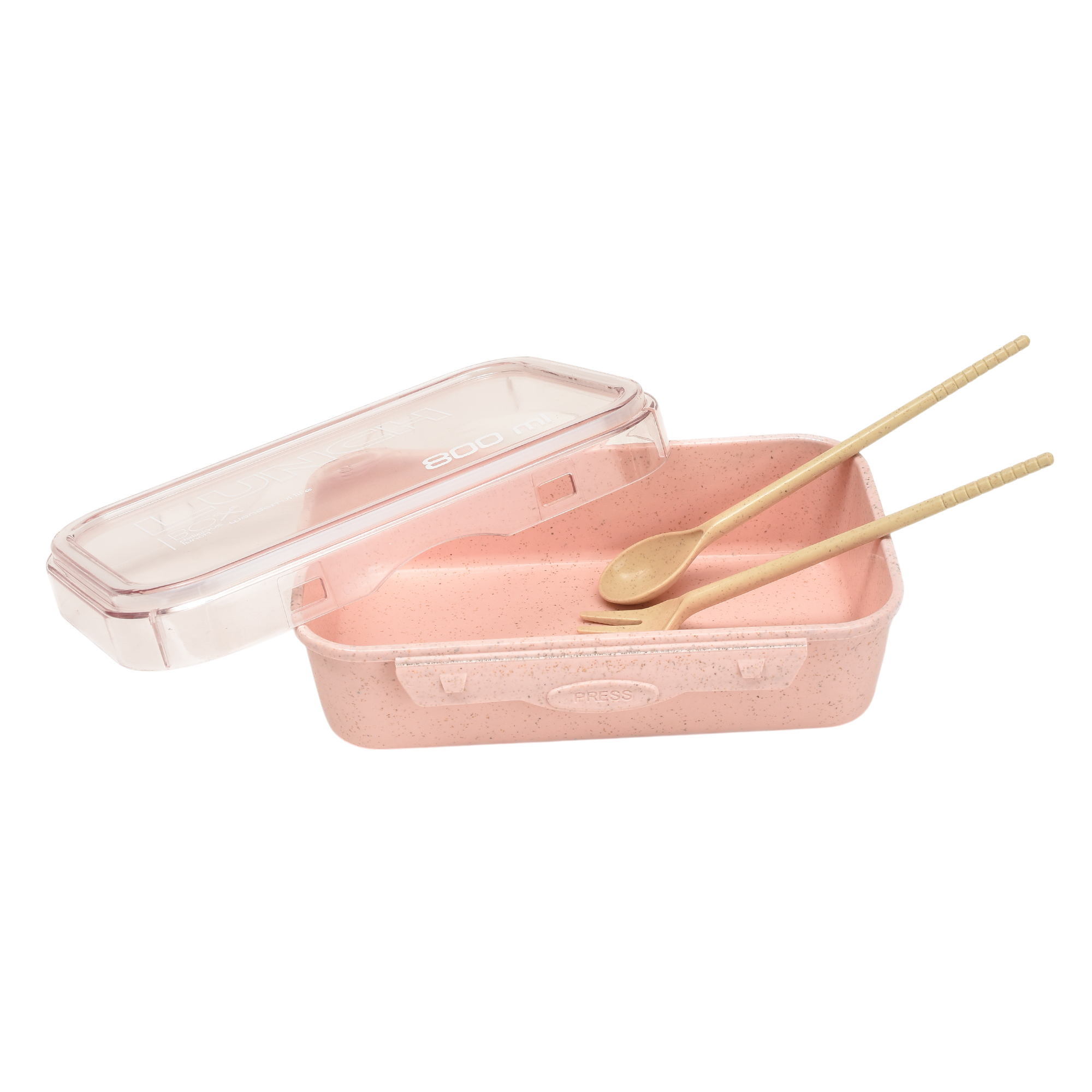 Lunch Box- Apricot & Pink