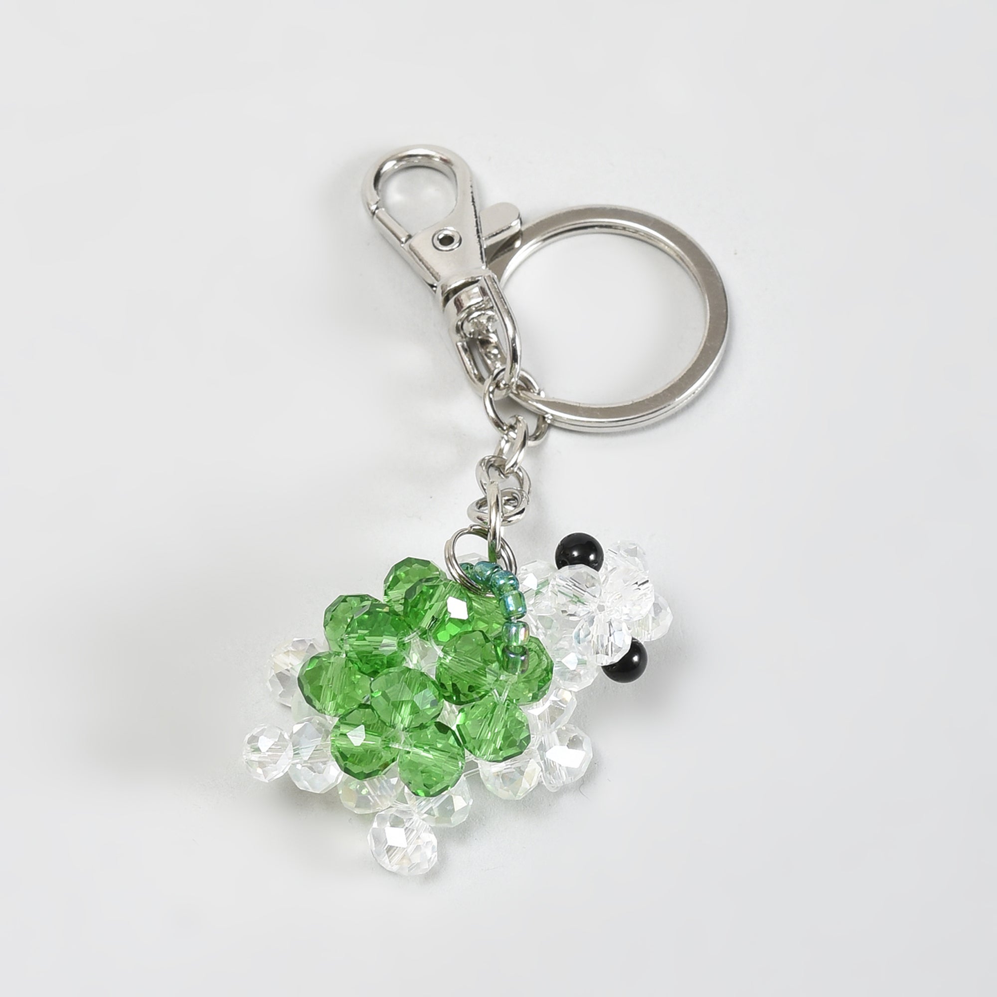 Mumuso Dazzling Crystal Keychain — Turtle