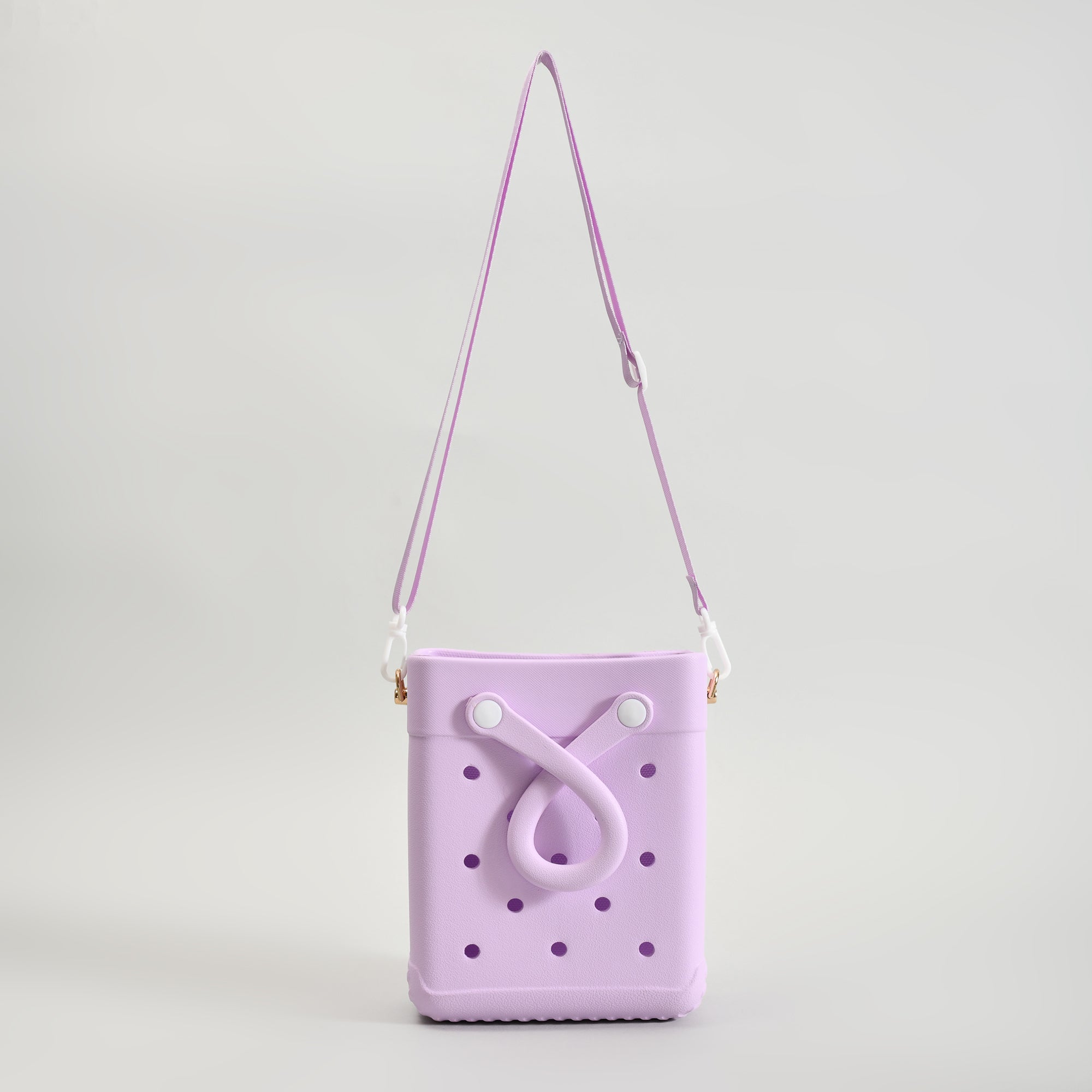 Pretty Purple Mini Tote Crossbody Bag- Summer Essential