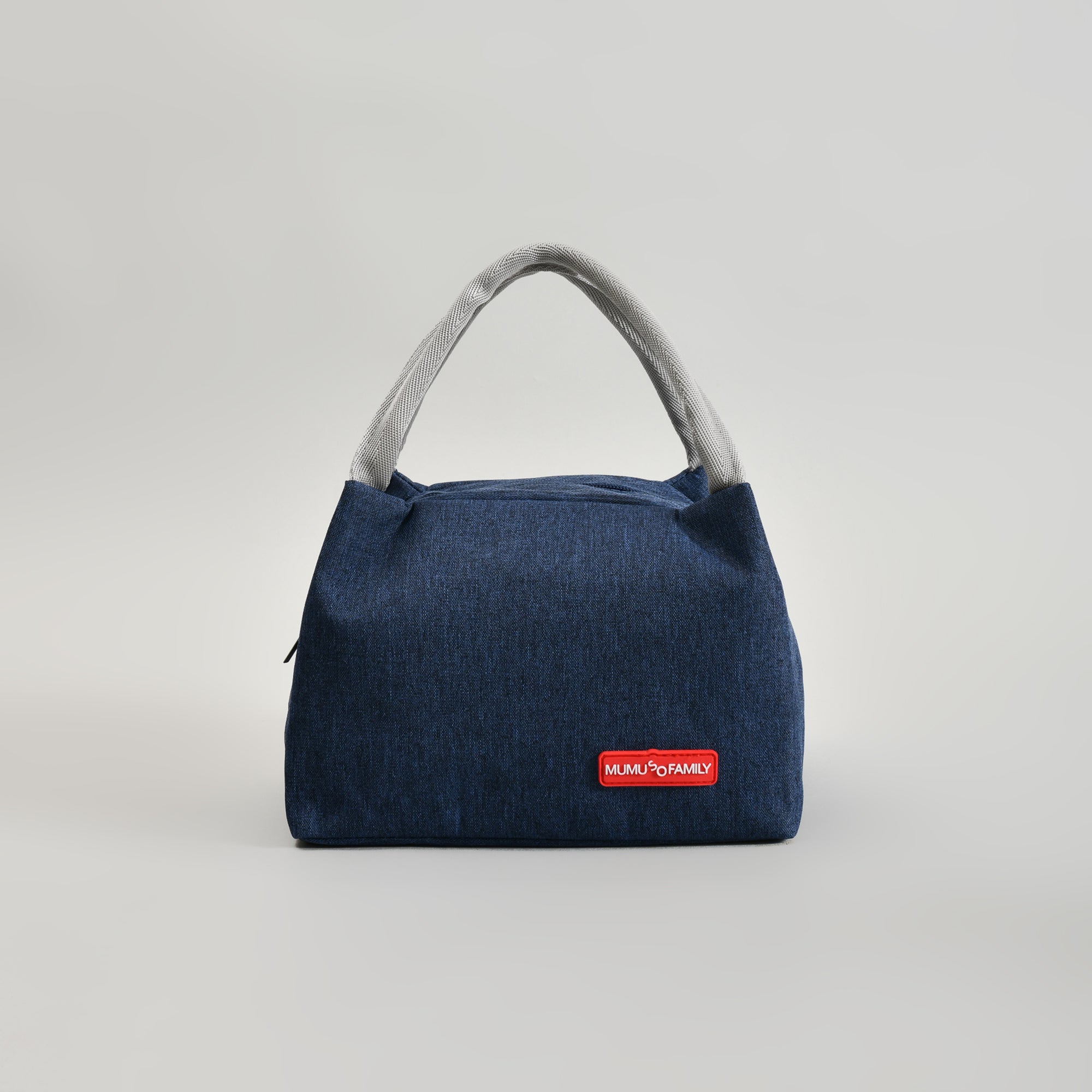 Mumuso Portable Insulated Lunch Bag- Navy Blue
