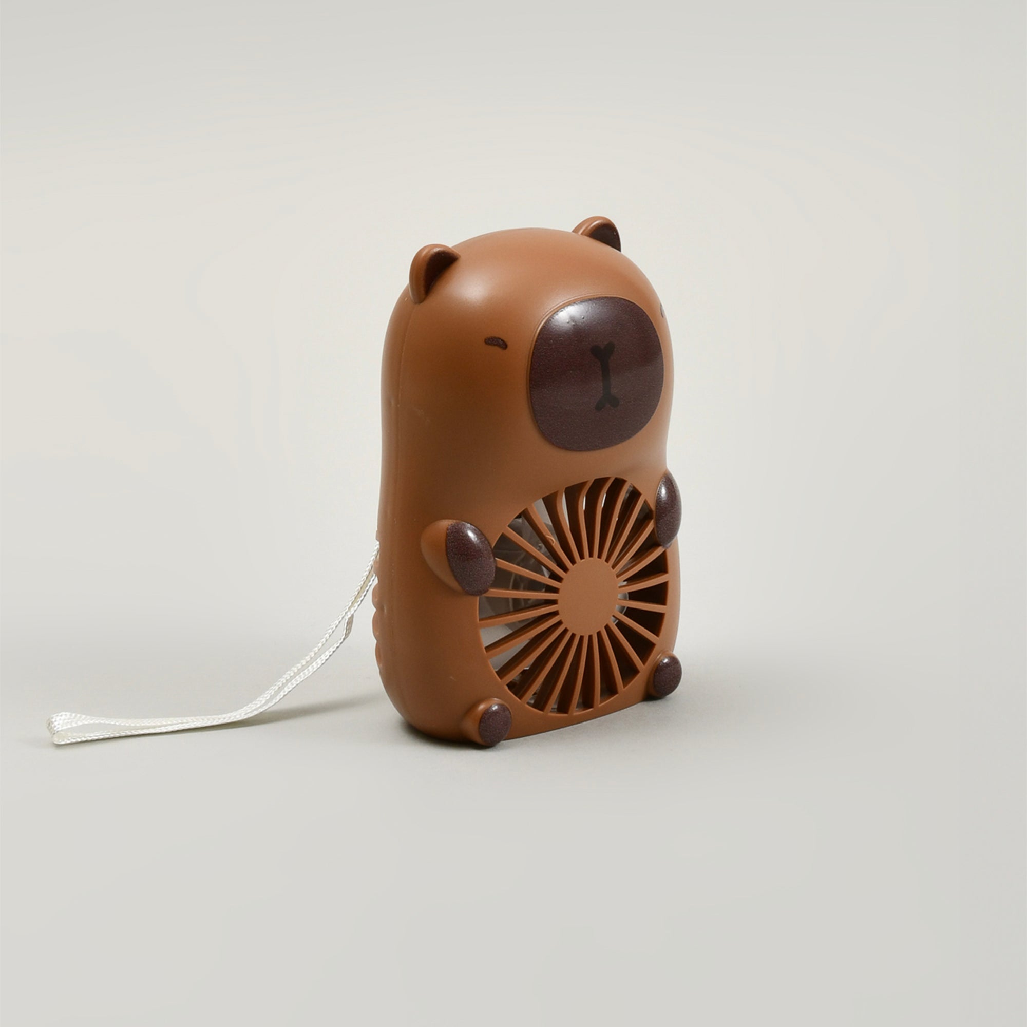 Summer Saviour! Capybara Desk Fan- Brown and Beige