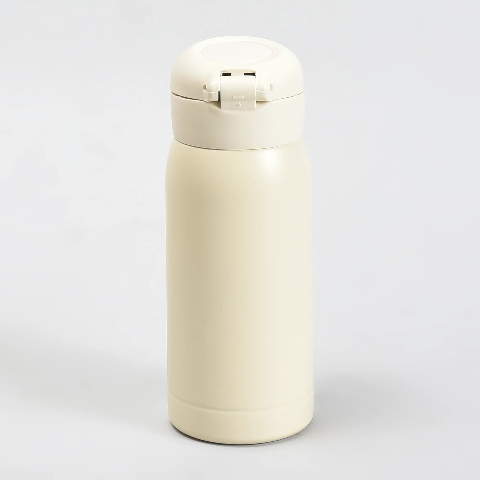 Mumuso Macaron Flip-Top Water Bottle - Purple and Yellow/ 350ml