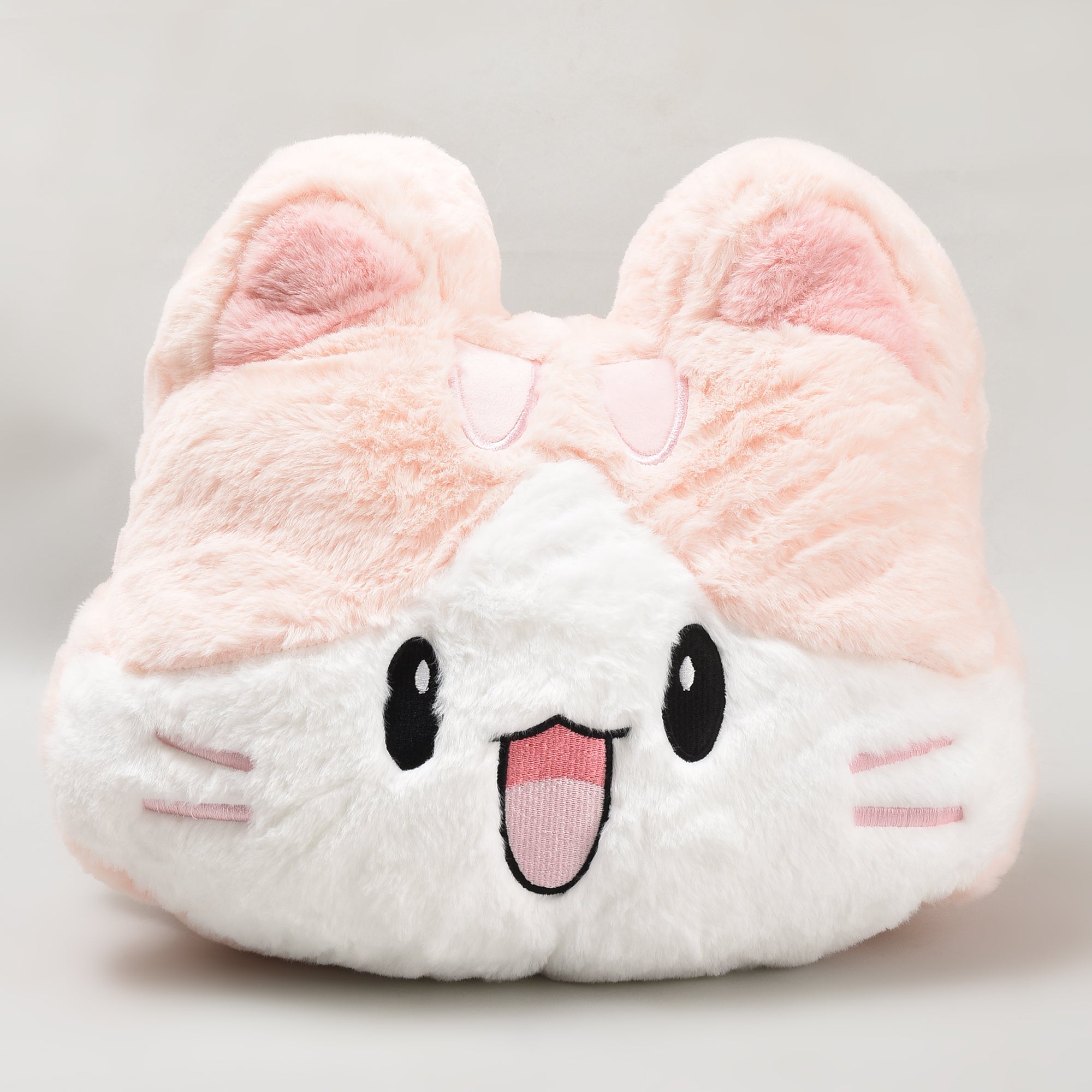 Cute Animal Hand Warmer Pillow/Plush Pillow Joyful Cat - Pink