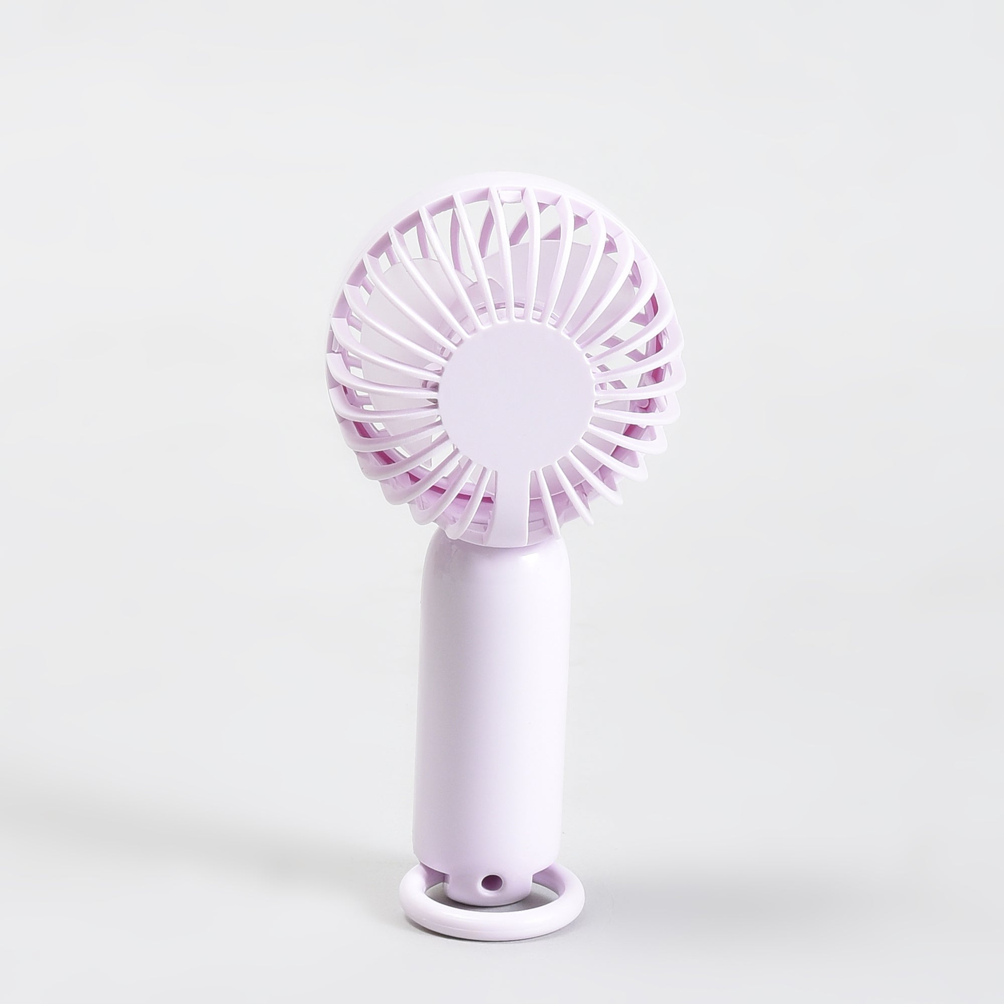 Minimalist Handheld Fan/ Mini Fan — Purple