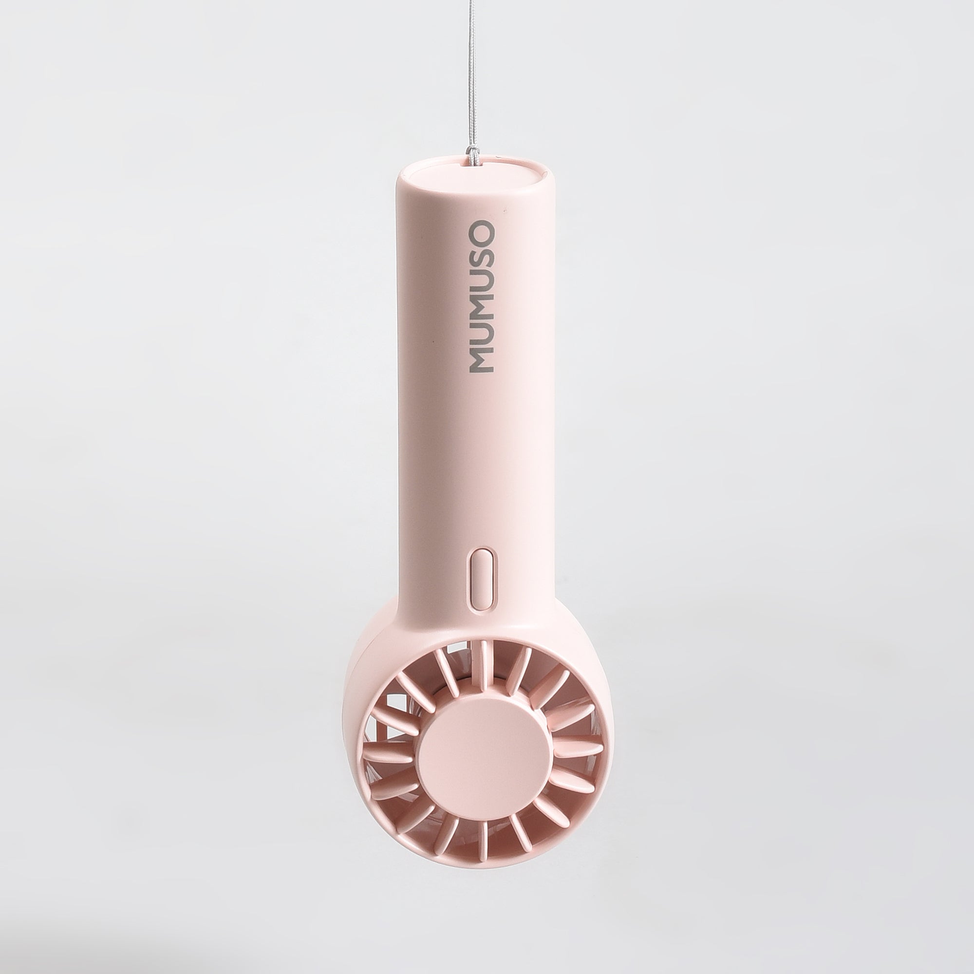 Mumuso Three Speed Airflow Mini Handheld/Mini Turbo Fan — Pink