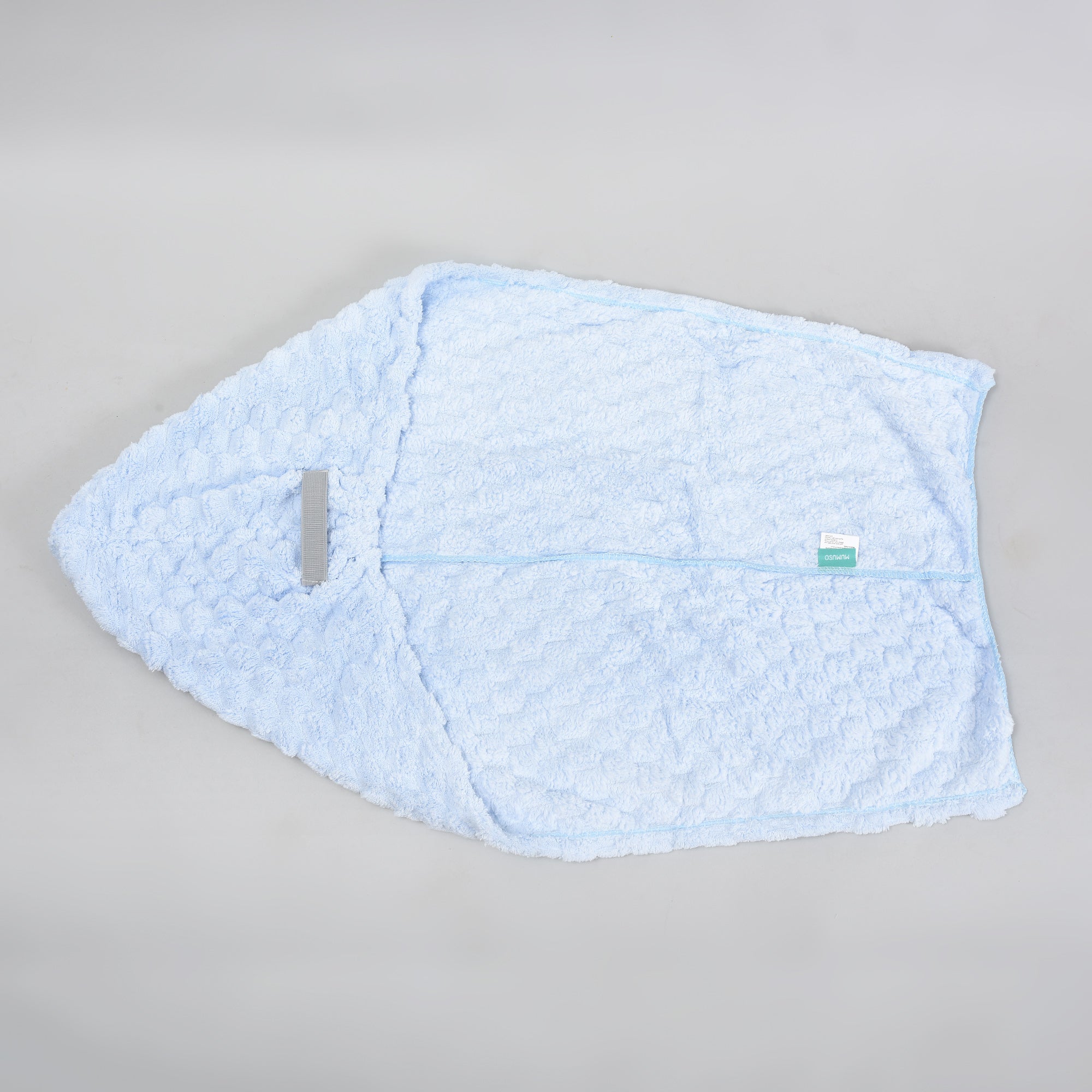 Macaron Series Oversized Hair Drying Towel — Light Blue