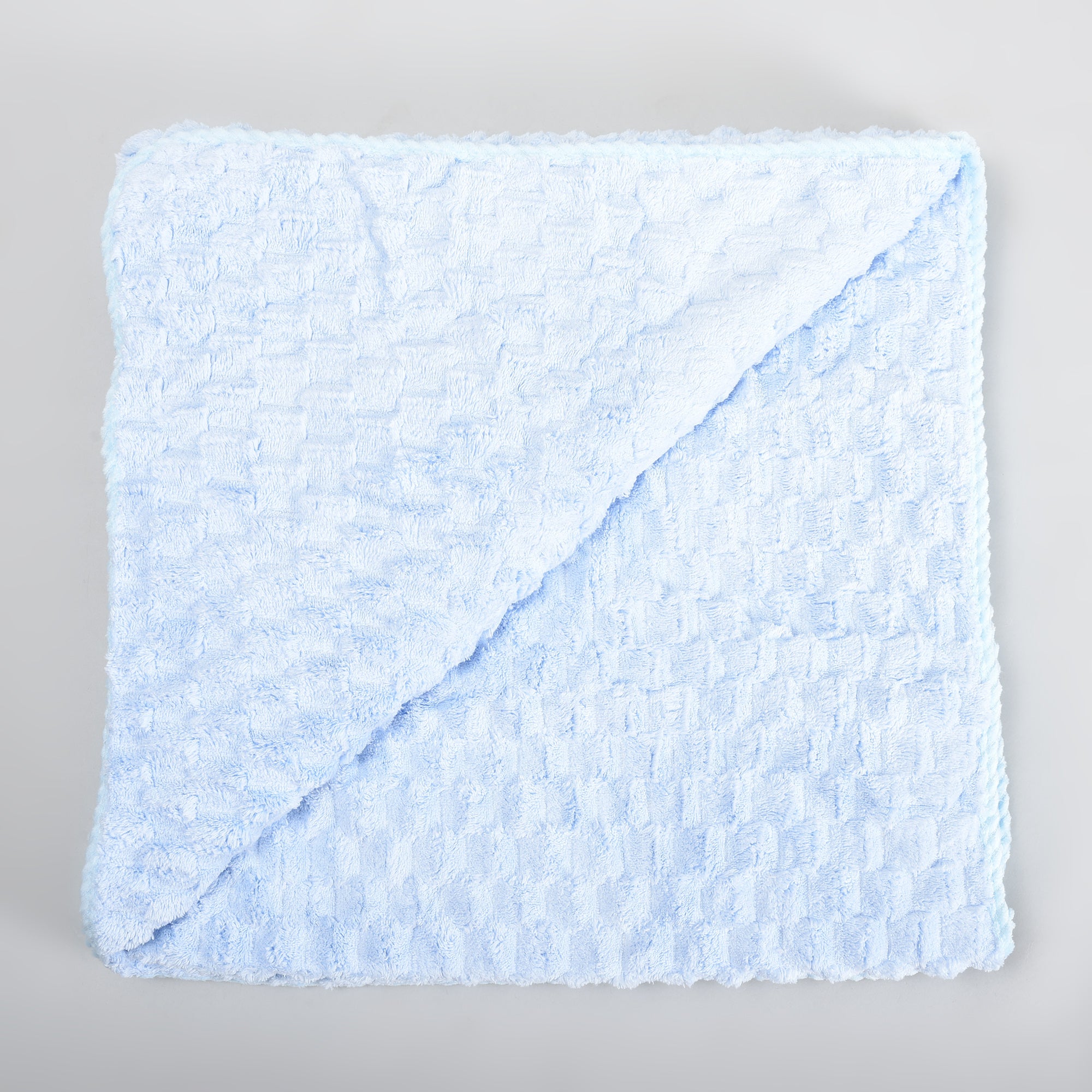 Mumuso Macaron Series Oversized Bath Towel — Light Blue