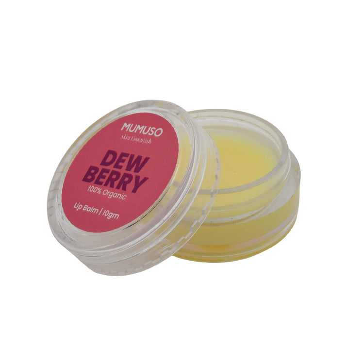 Organic Dew Berry Lip Balm - 10 gm Mumuso