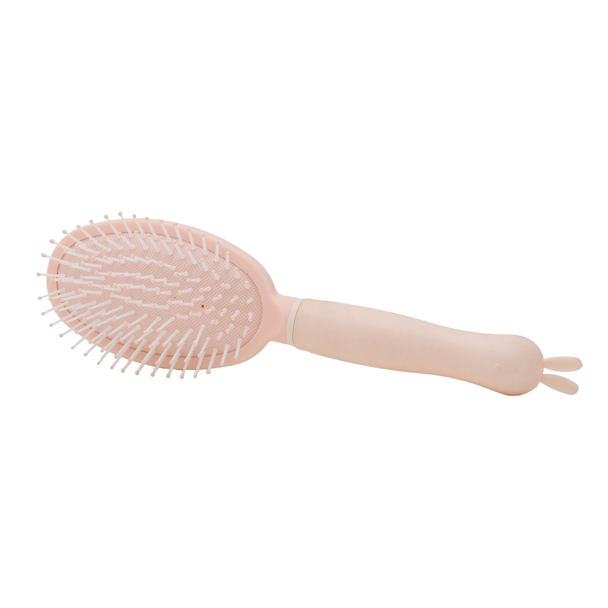 Playful Rabbit Handle Hair Brush - Pink Mumuso