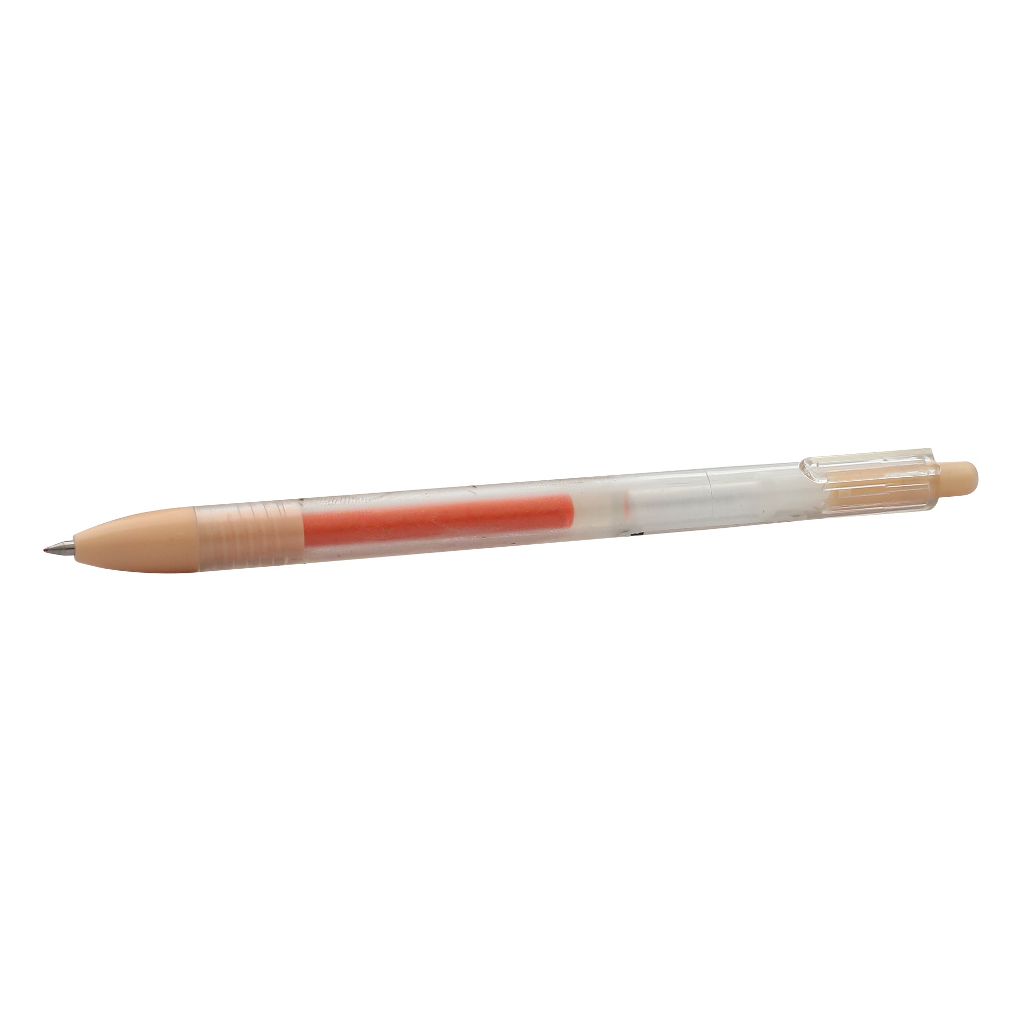 Retractable Gel Ink Pen – Orange Mumuso