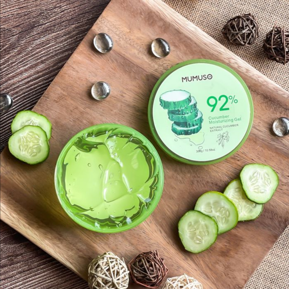 92% Cucumber Moisturising Face Gel & Mask- 300 gm