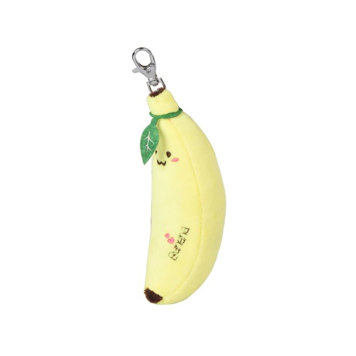 Small Banana Plush Key Chain Mumuso