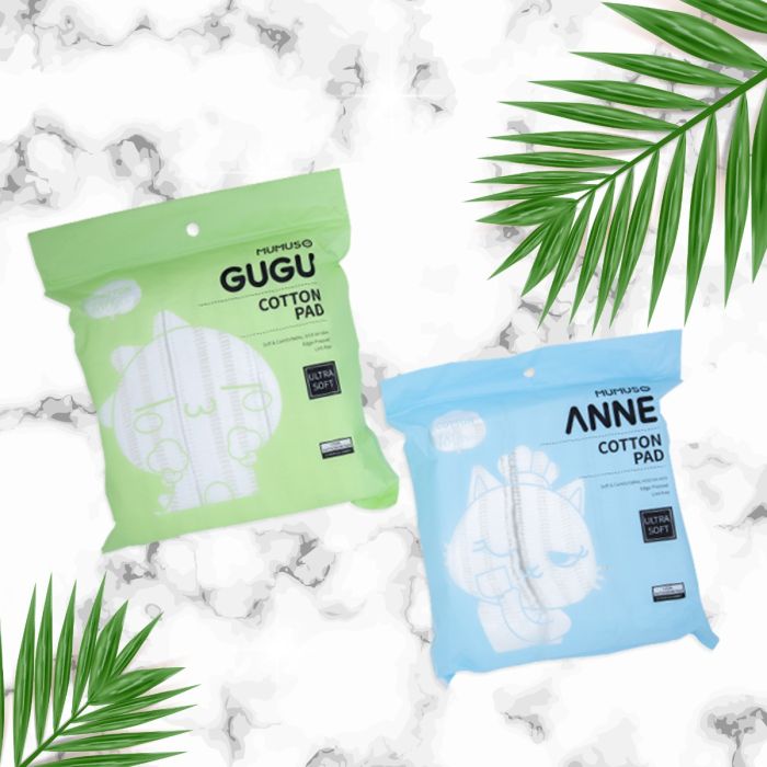Soft Cotton Pads - GUGU Mumuso