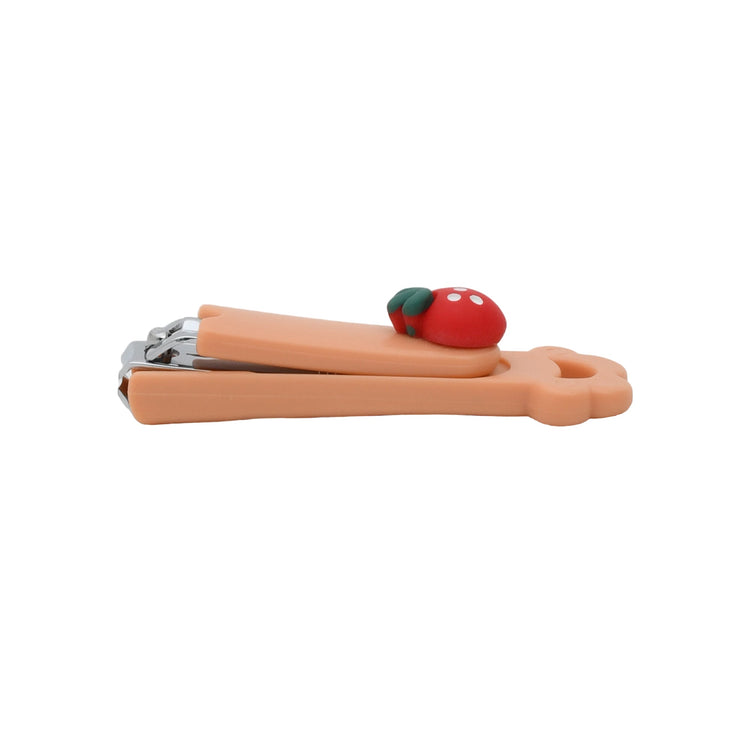 Strawberry Fruit Nail Clipper - Orange Colour Mumuso