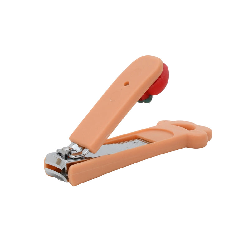 Strawberry Fruit Nail Clipper - Orange Colour Mumuso