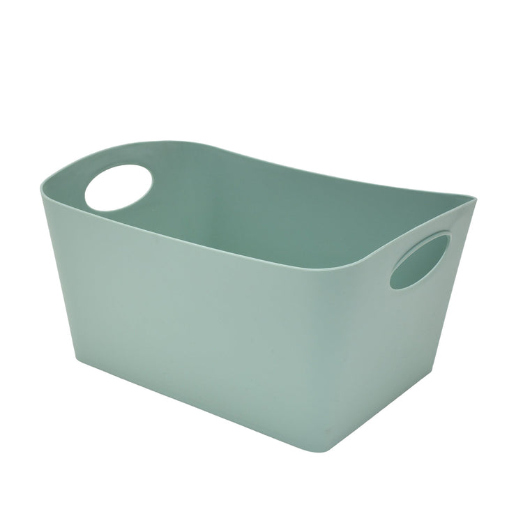 Stylish Large Green Storage Basket Mumuso