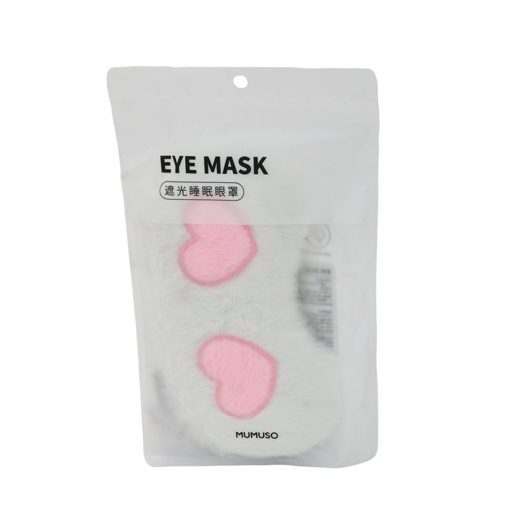 Ultimate Relaxation with Lovely Sleep Eye Mask - White Mumuso