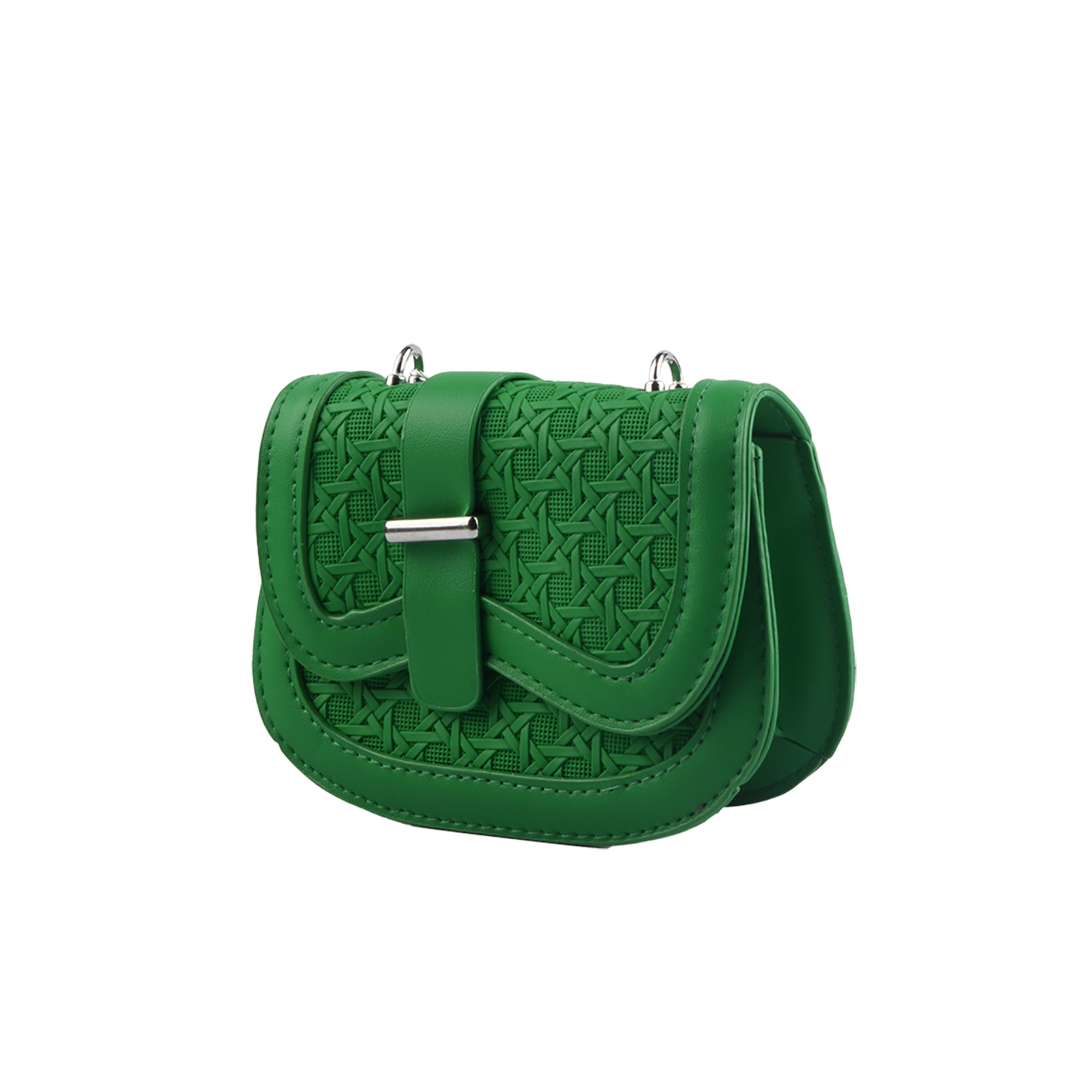 Mini Handbag with Pearl & Chain Strap