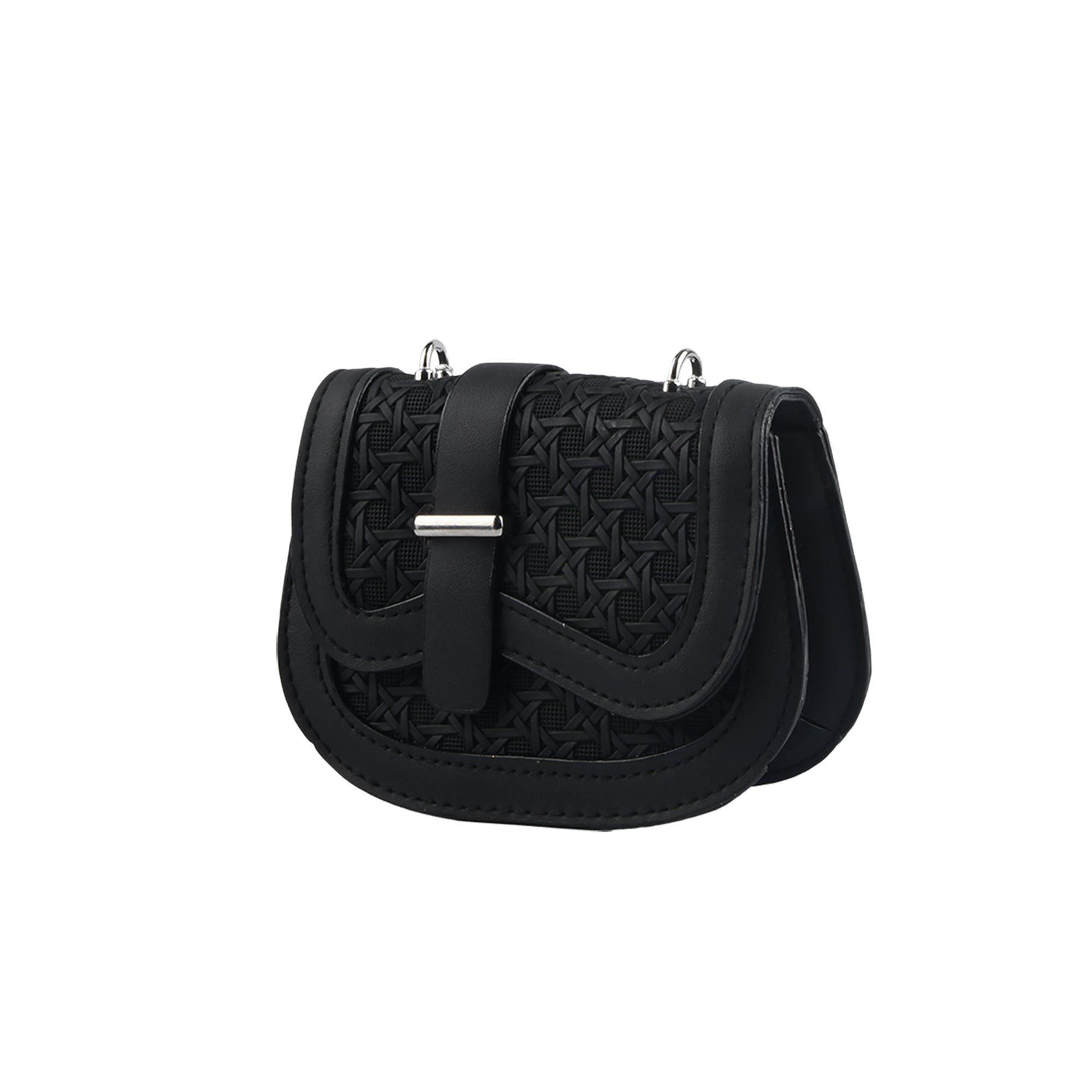 Mini Handbag with Pearl & Chain Strap