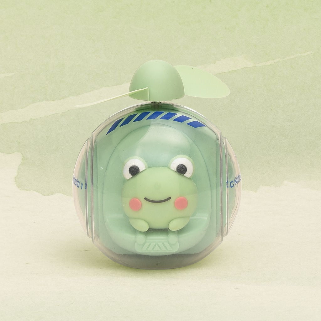 Mini Cartoon Fan- Green