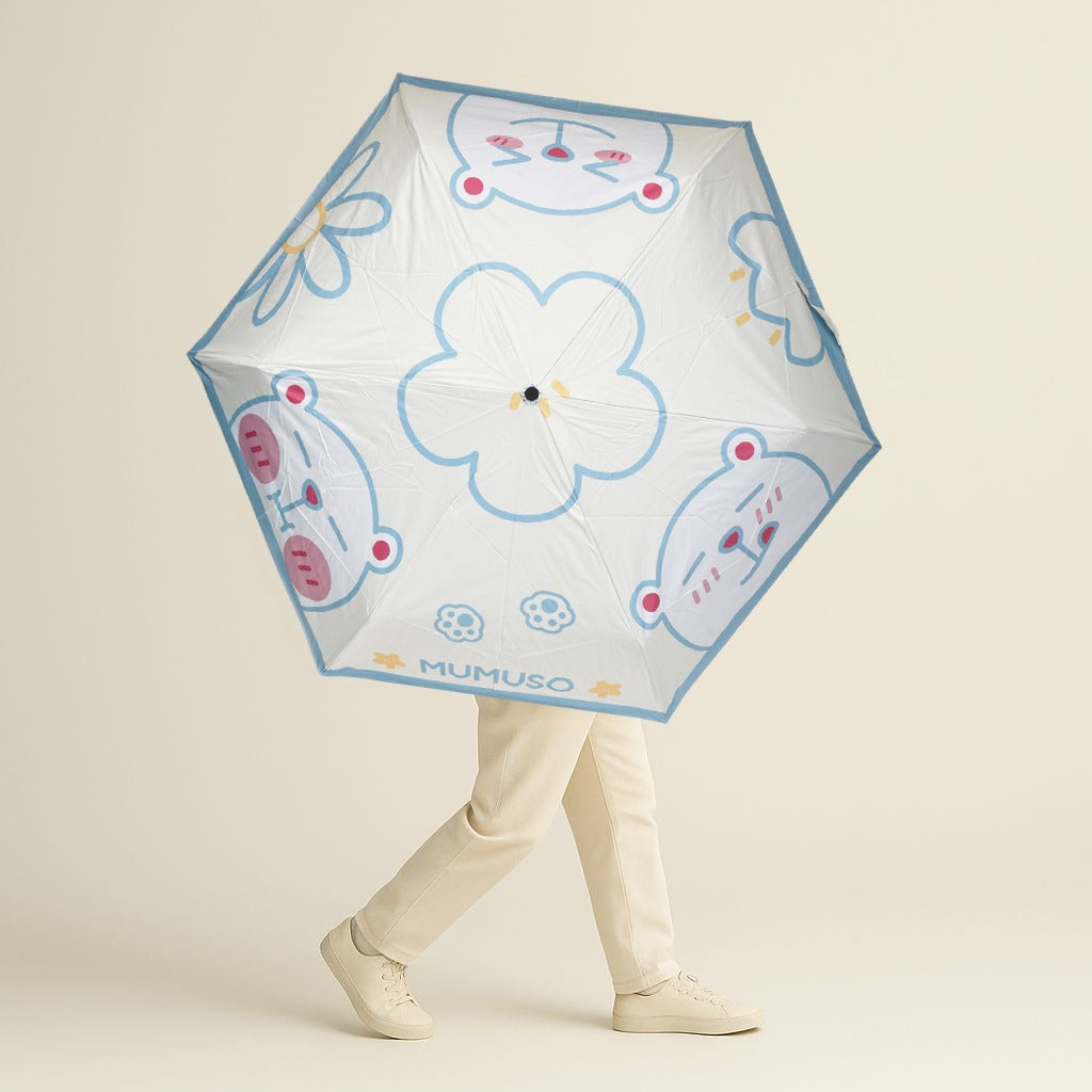MUMUSO Pastel Bear & Blossom Umbrella