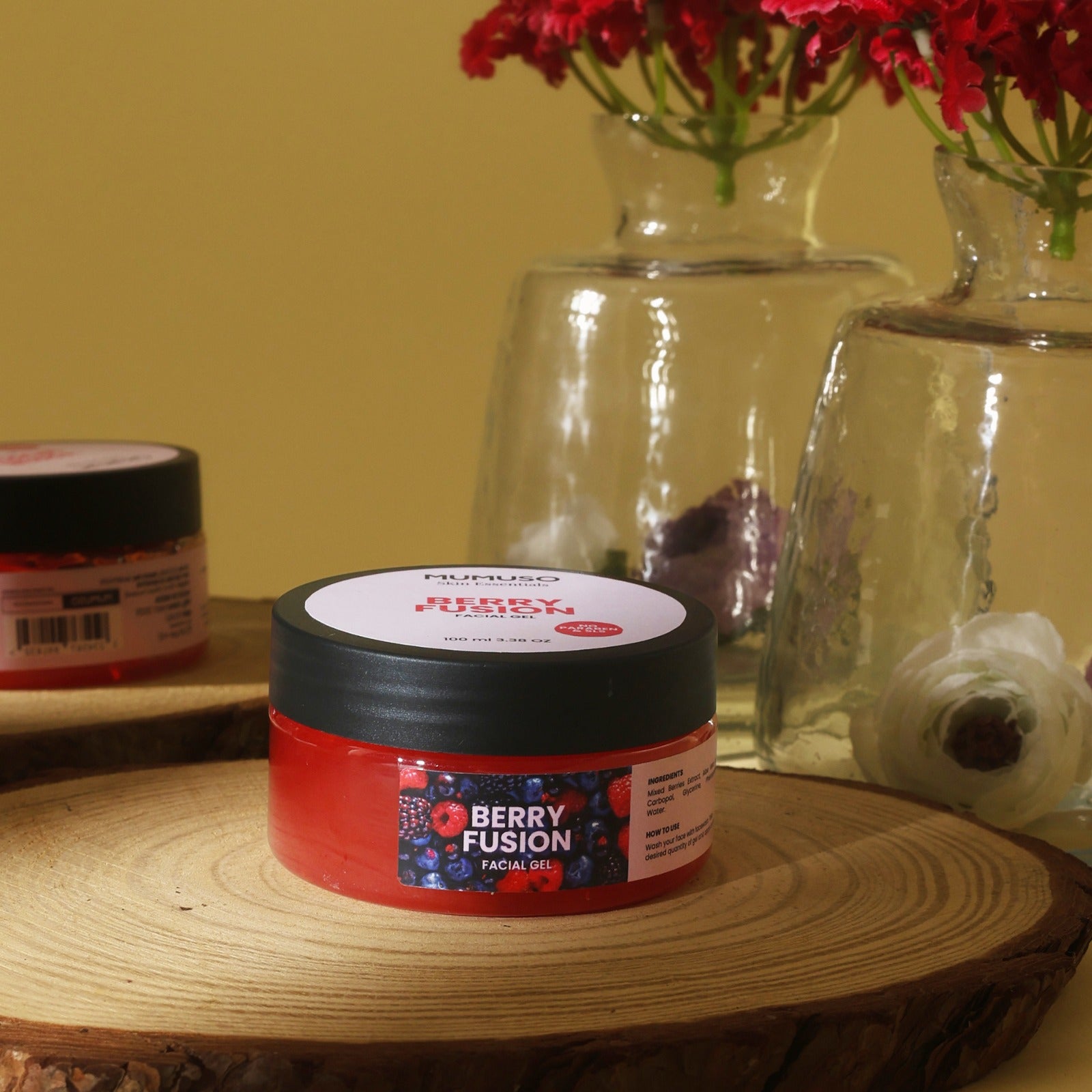 Berry Blossom Facial Gel for Lightweight Hydration