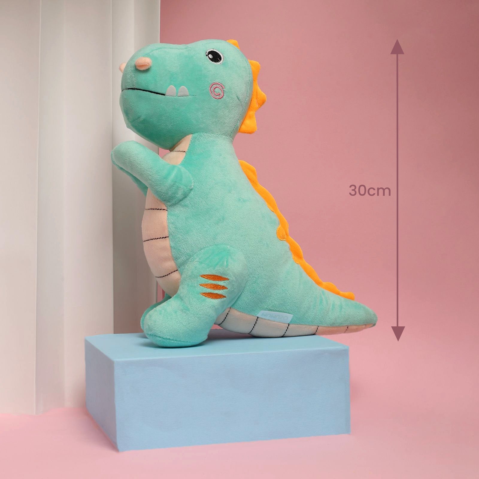 Charming Super-Soft Standing Dino- 30cm / Pastel Green