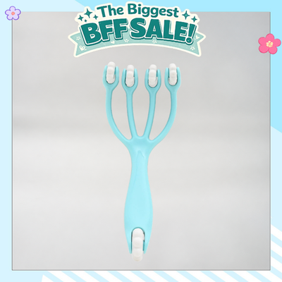 Hand-shaped Body Massager - Four Fingers/Blue