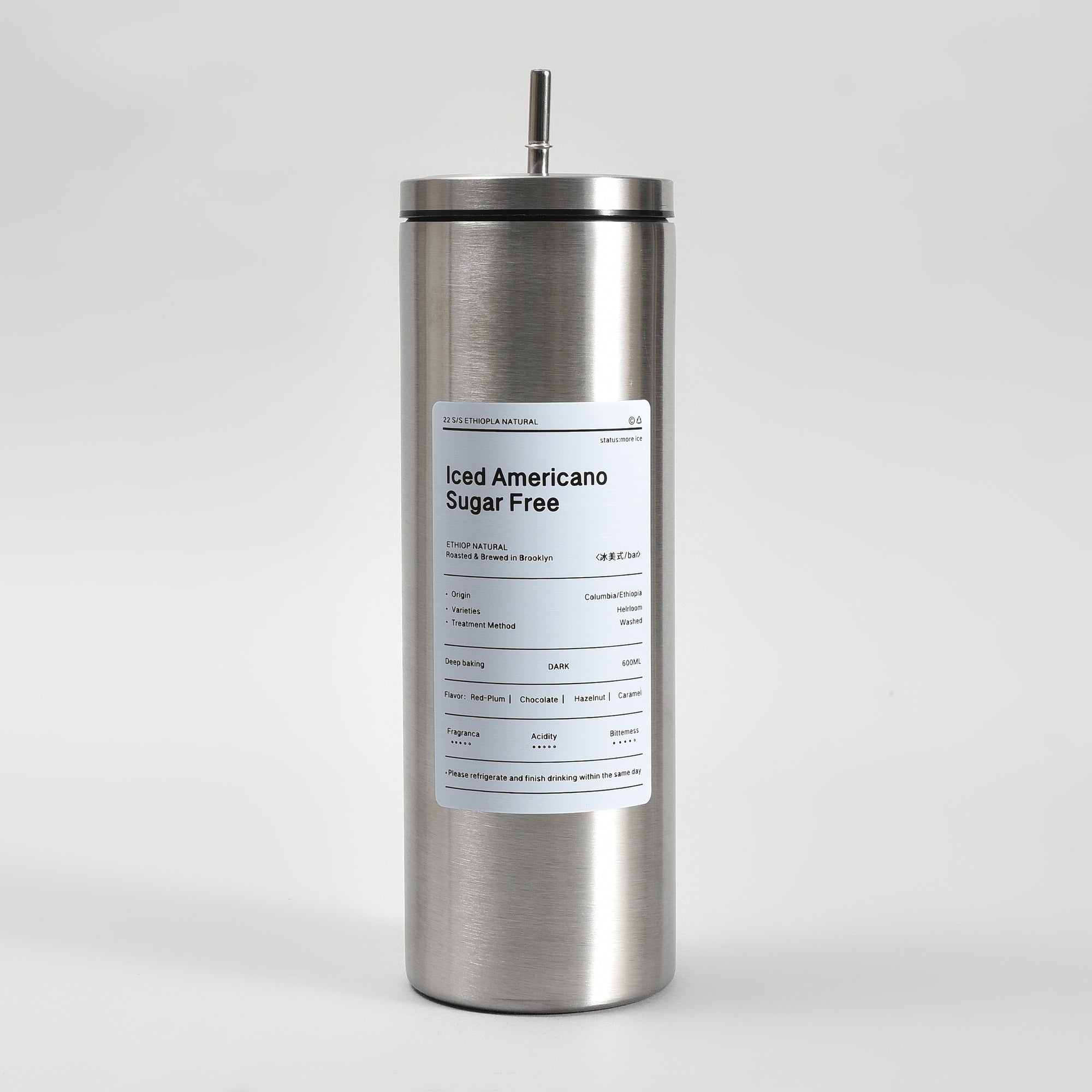 Perfect for Coffee Lovers: Insulated Coffee Tumbler with Straw – 640ml