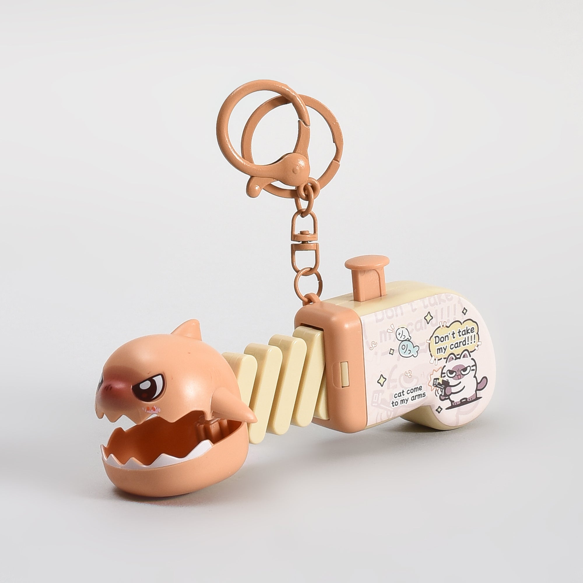 Mumuso Extendable Shark Grabber Toy- Brown