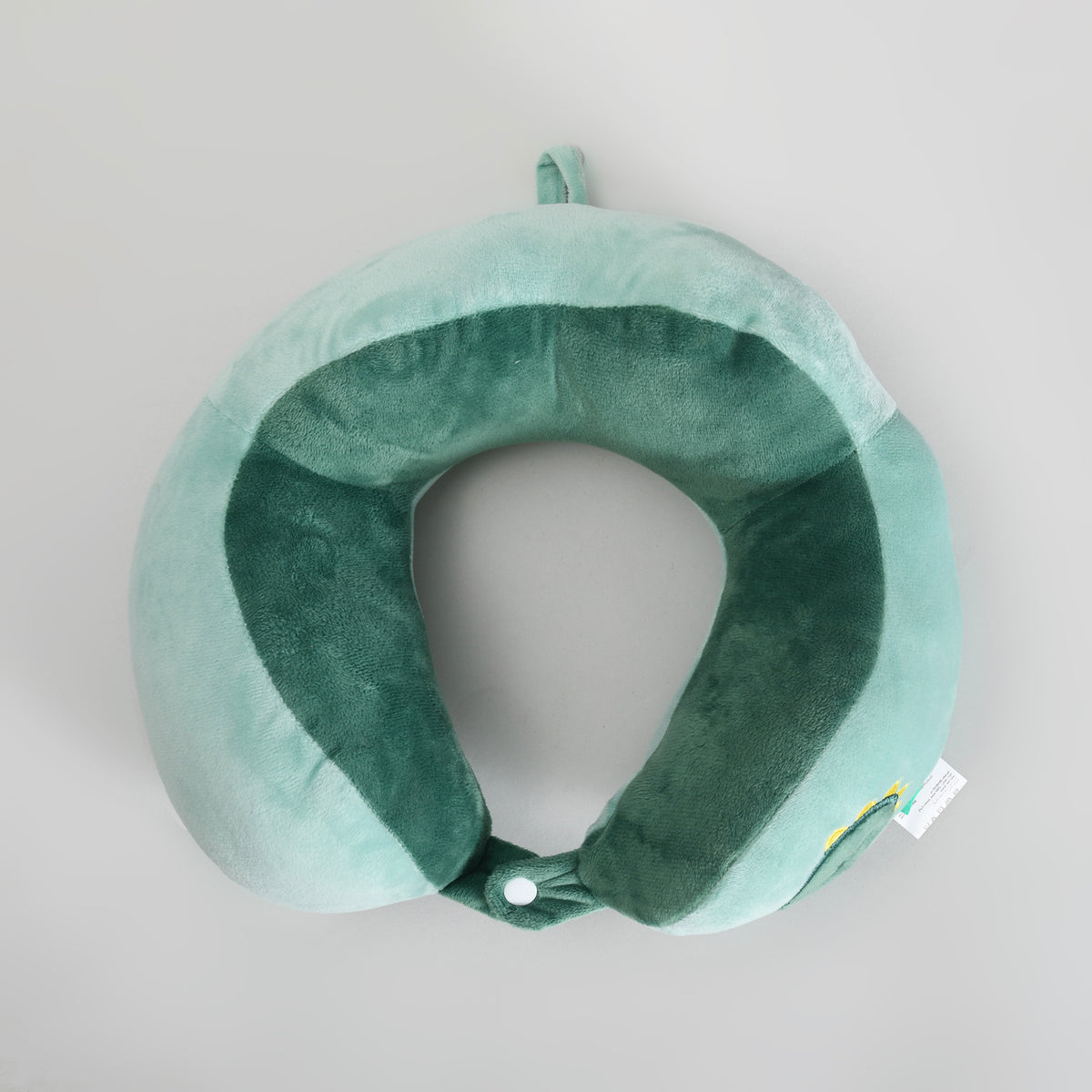Cute Dine Green Double Hump U-Shaped Neck Pillow Travel Pillow