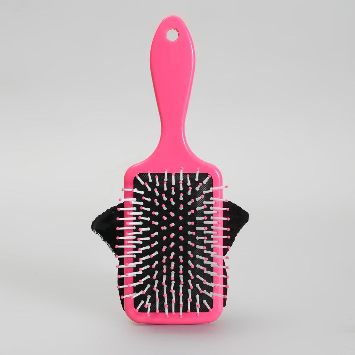 Cute Pink Leopard Paddle Air Cushion Hair Brush