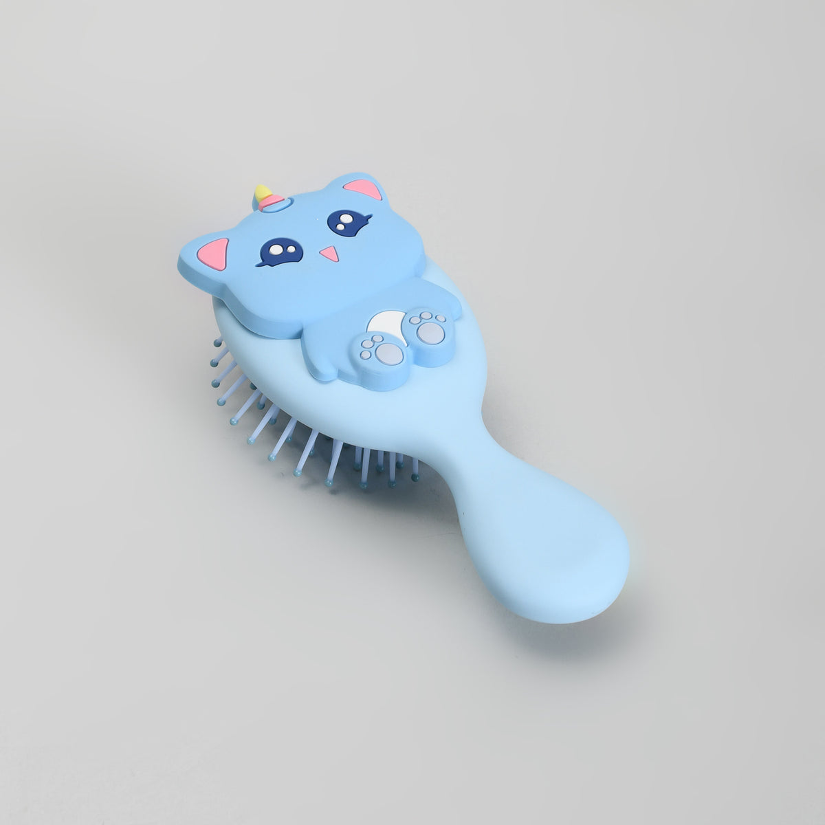 Mini Unicorn Cat Air Cushion Hair Brush – Blue