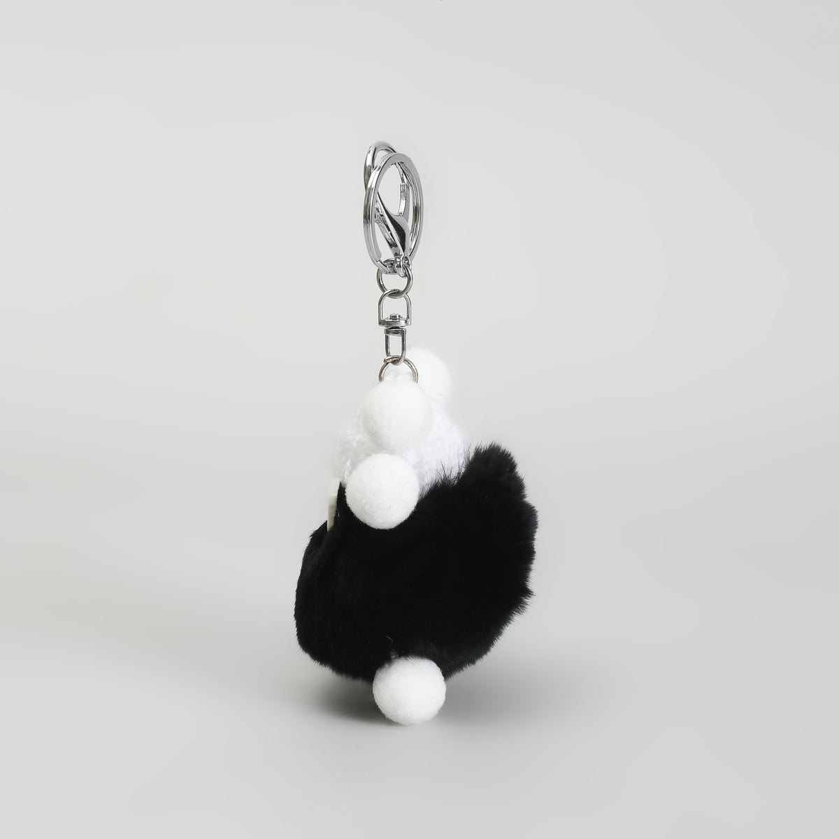 Cute Fluffy Pom Pom Keychain – Cool Sunglasses Bag Charm