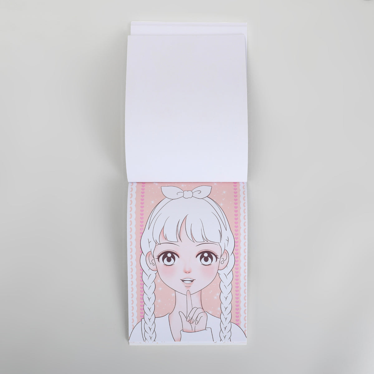 Makeup Stickers Gift Set for Girls – Dress-Up Sticker Book with Rhinestones