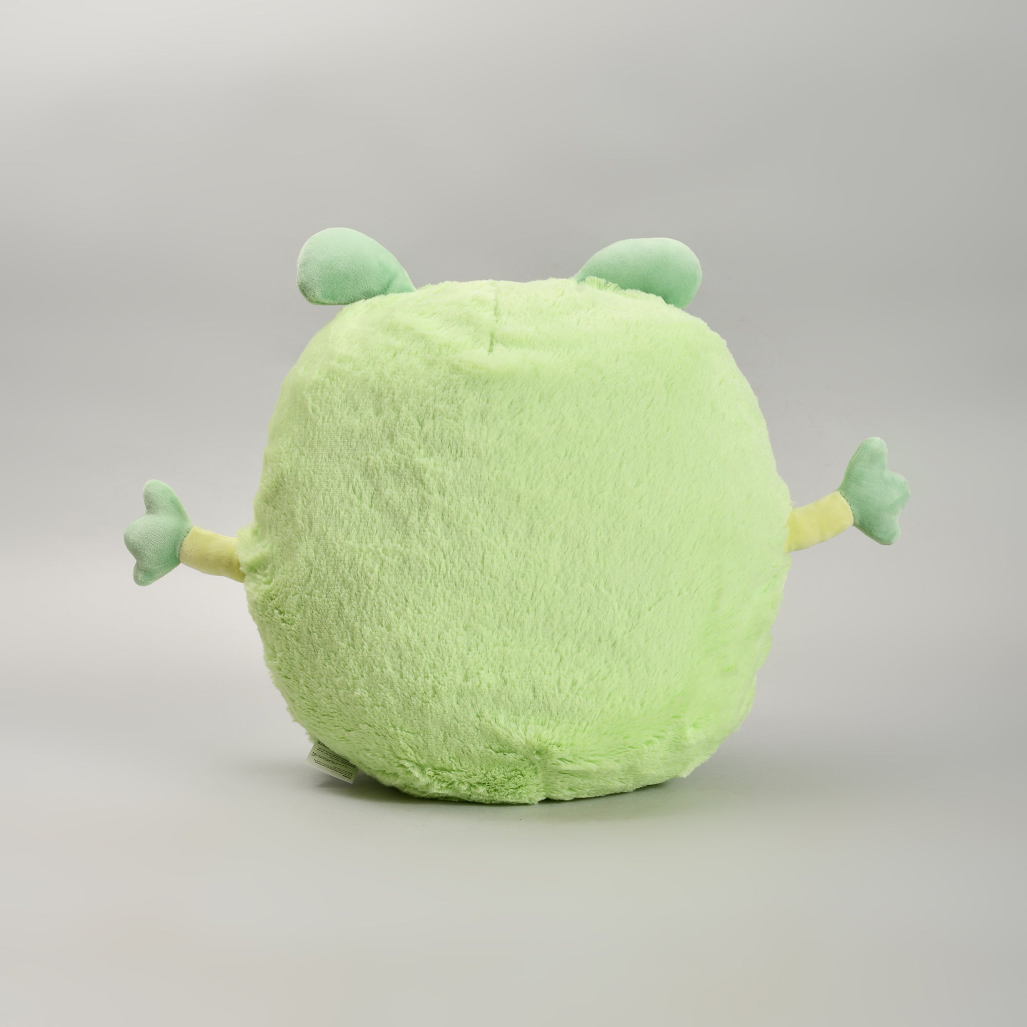 Adorable Green Monster Throw Pillow- Plush Pillow