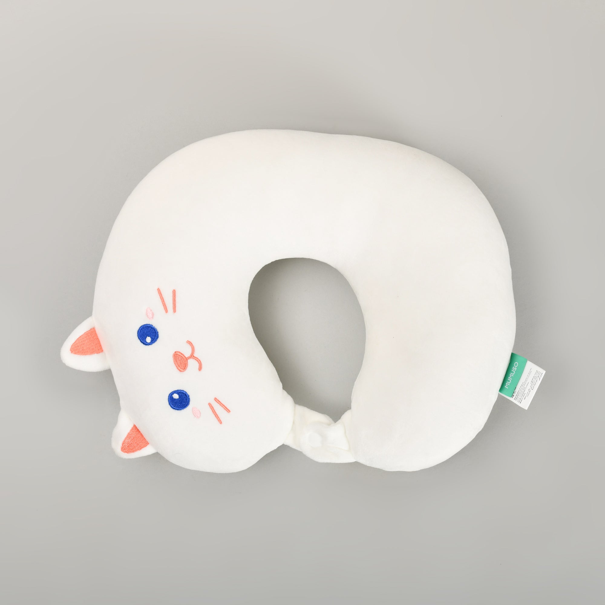Premium Quality Cute White Cat Neck Pillow