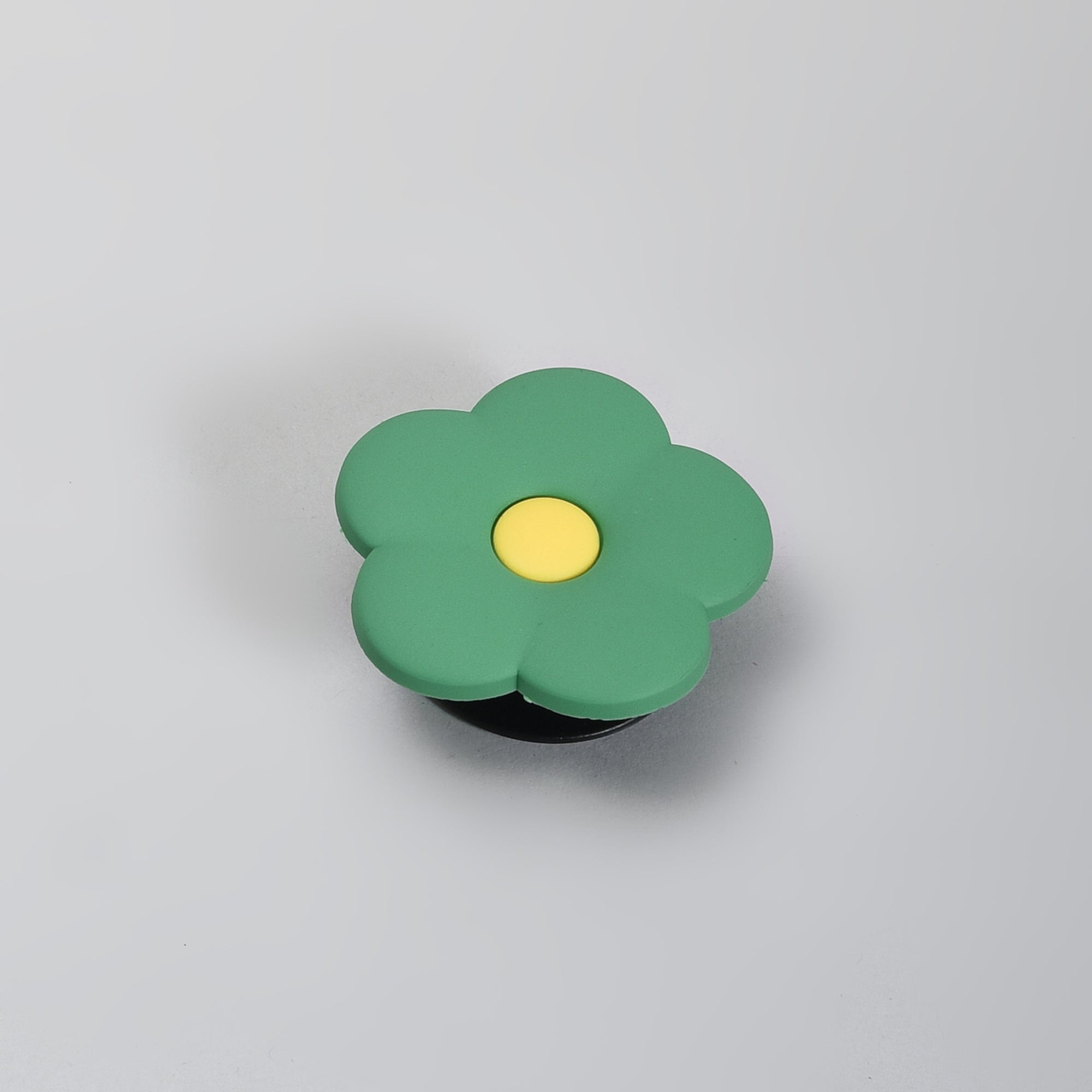 Green Flower Popsocket Collapsible Airbag Phone Holder